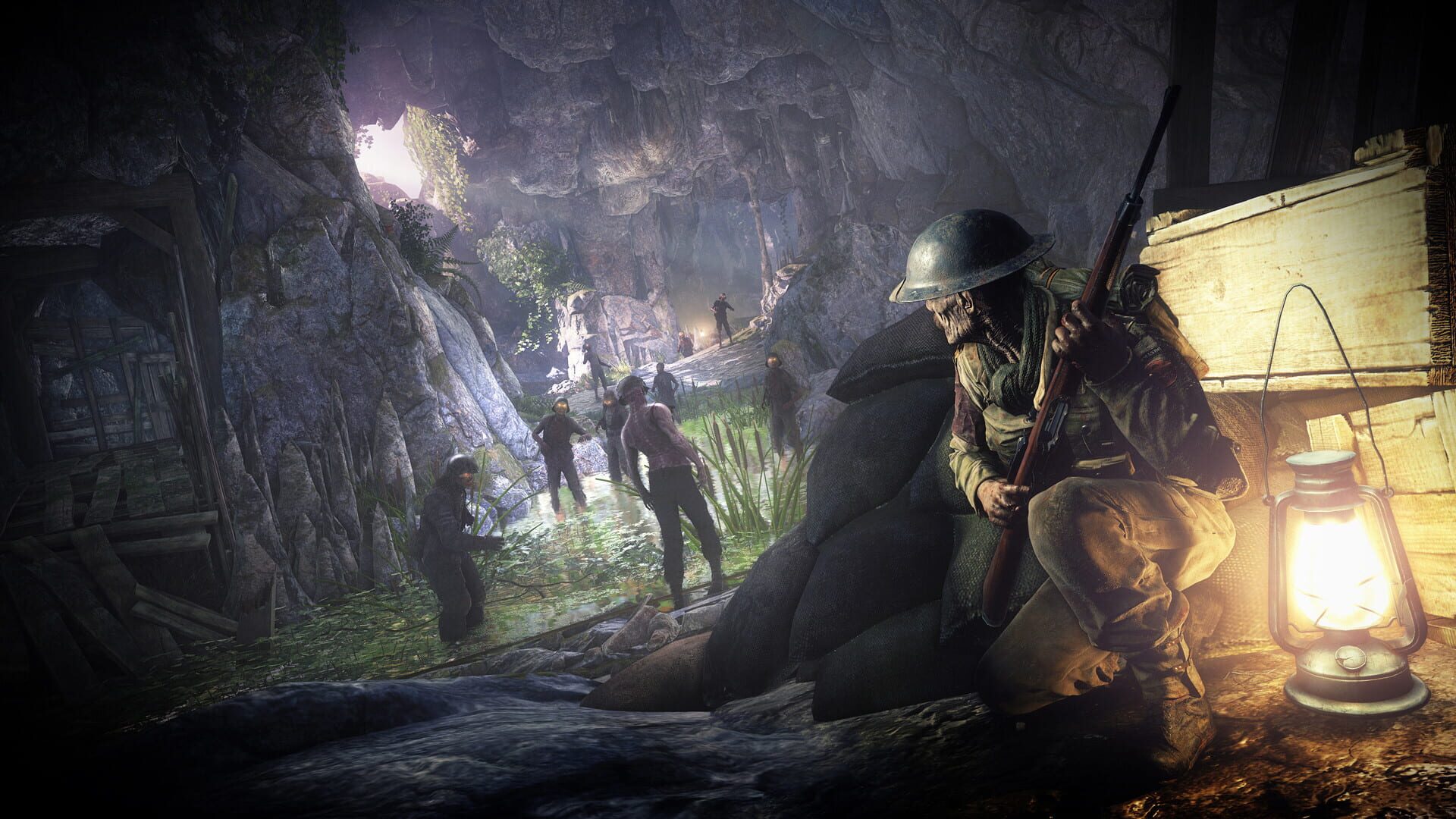 Screenshot for Zombie Army 4: Dead War - Paratrooper Zombie Character