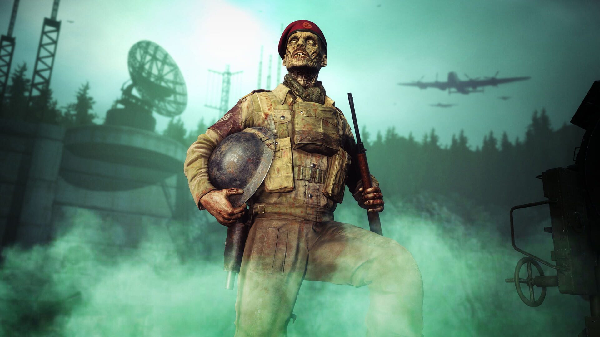 Screenshot for Zombie Army 4: Dead War - Paratrooper Zombie Character
