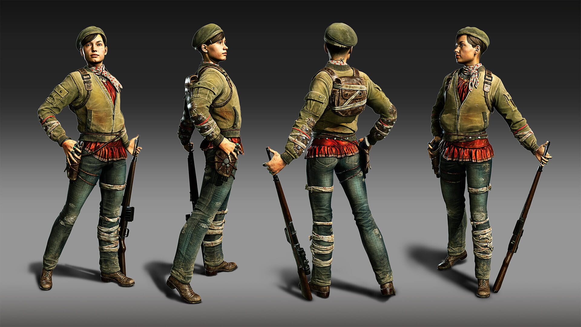 Screenshot for Zombie Army 4: Dead War - French Resistance Fighter Character