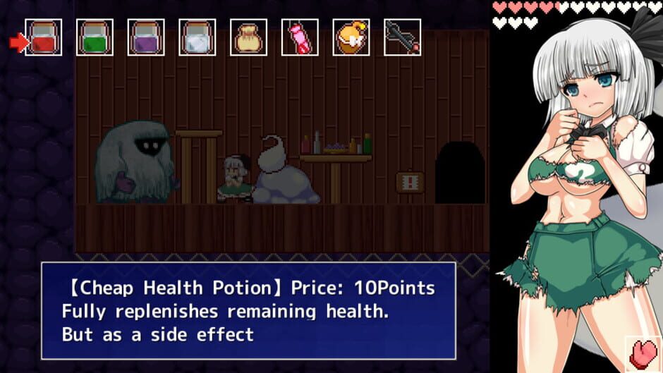 Screenshot for Youmu Konpaku & Dungeon of Lewd Creatures