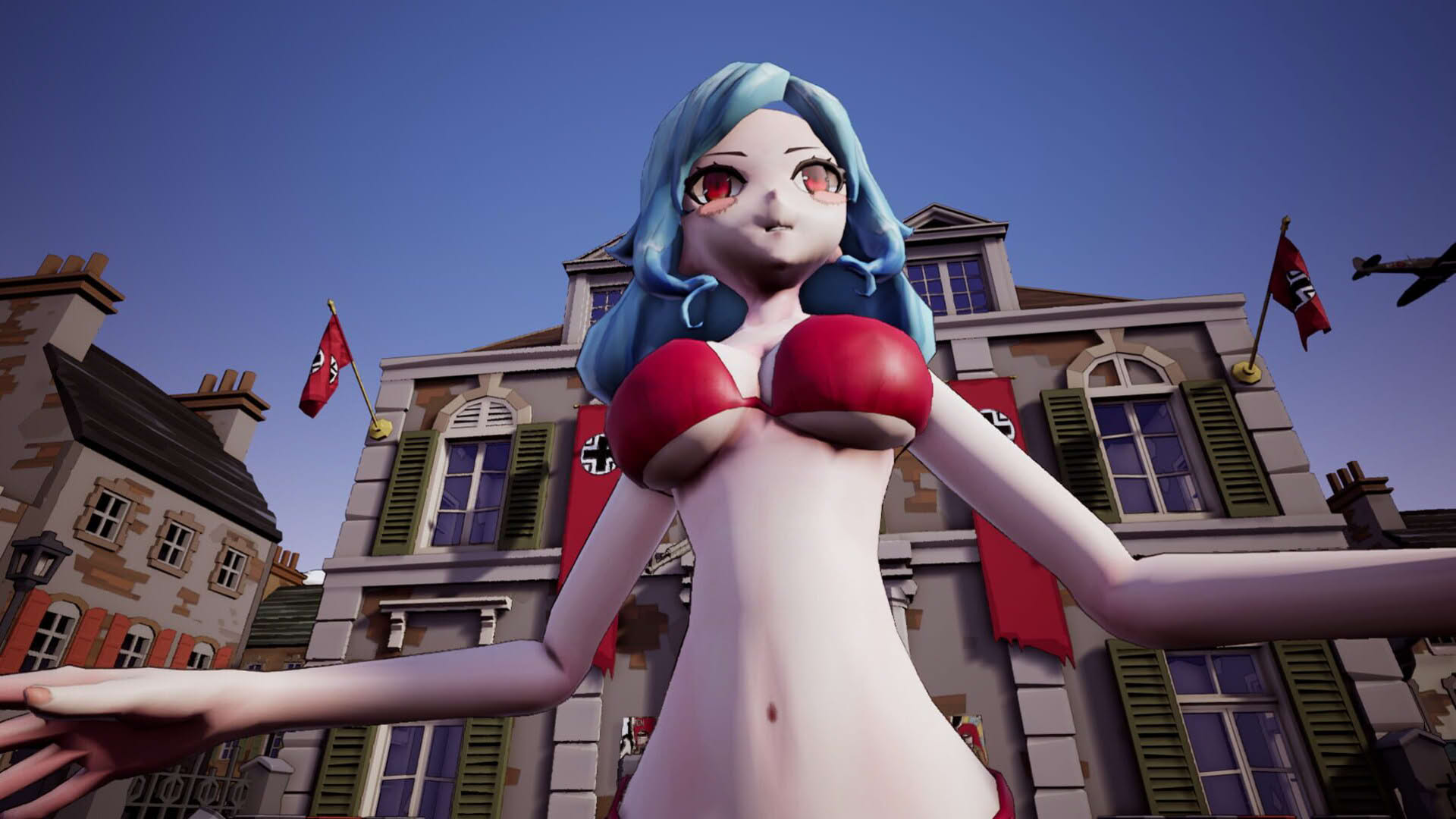 Screenshot for Inglorious Waifu VS Nazi Zombies