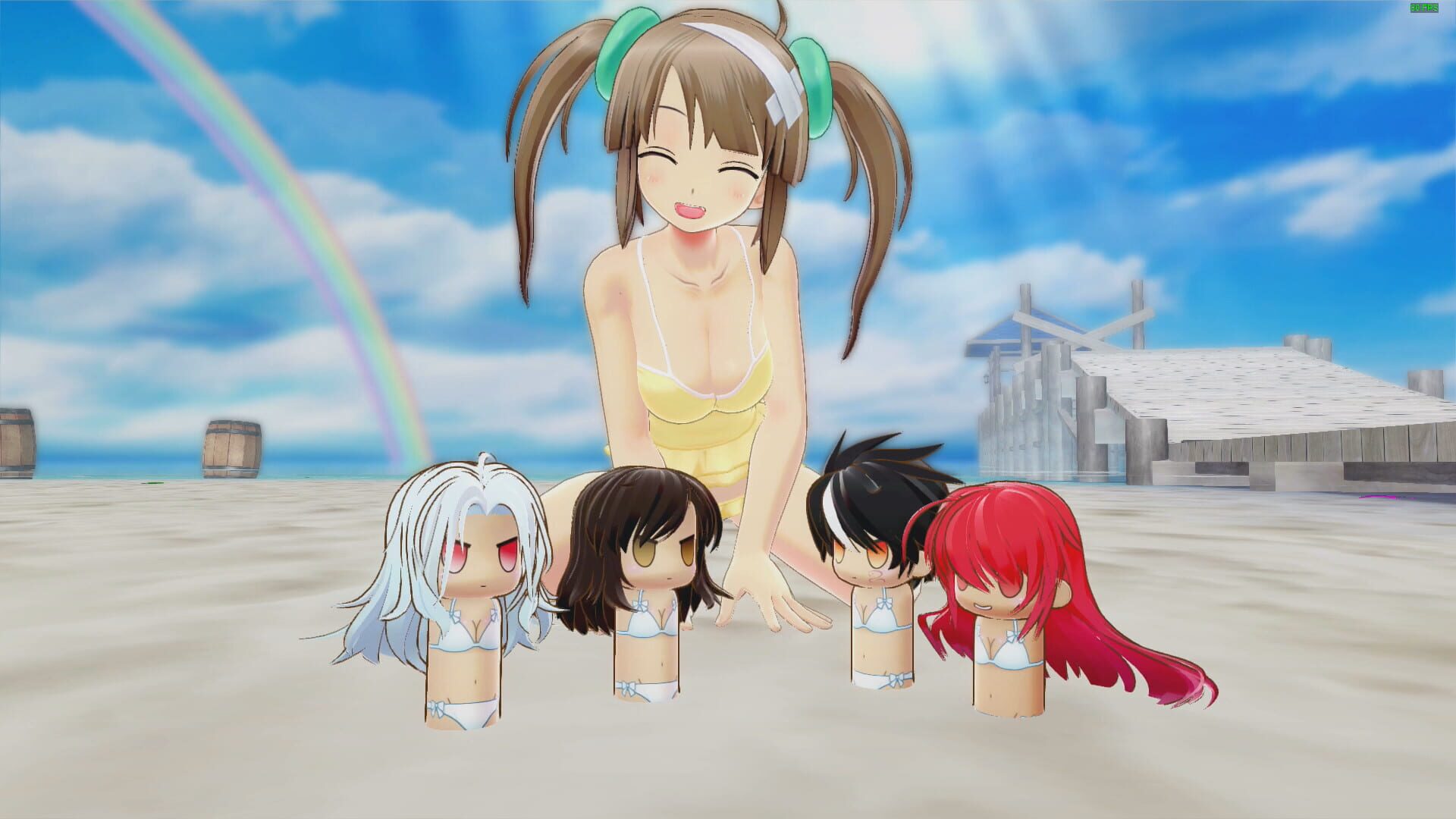 Screenshot for Senran Kagura: Peach Beach Splash - Awakened Character Pack