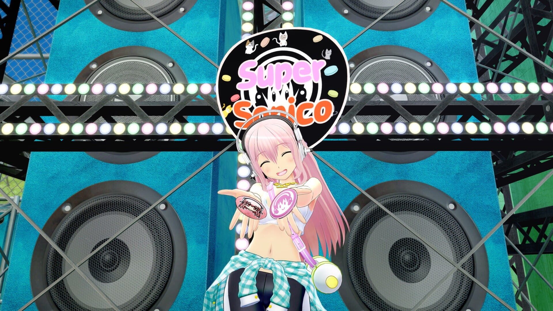 Screenshot for Senran Kagura: Peach Beach Splash - Super Sonico Character Pack