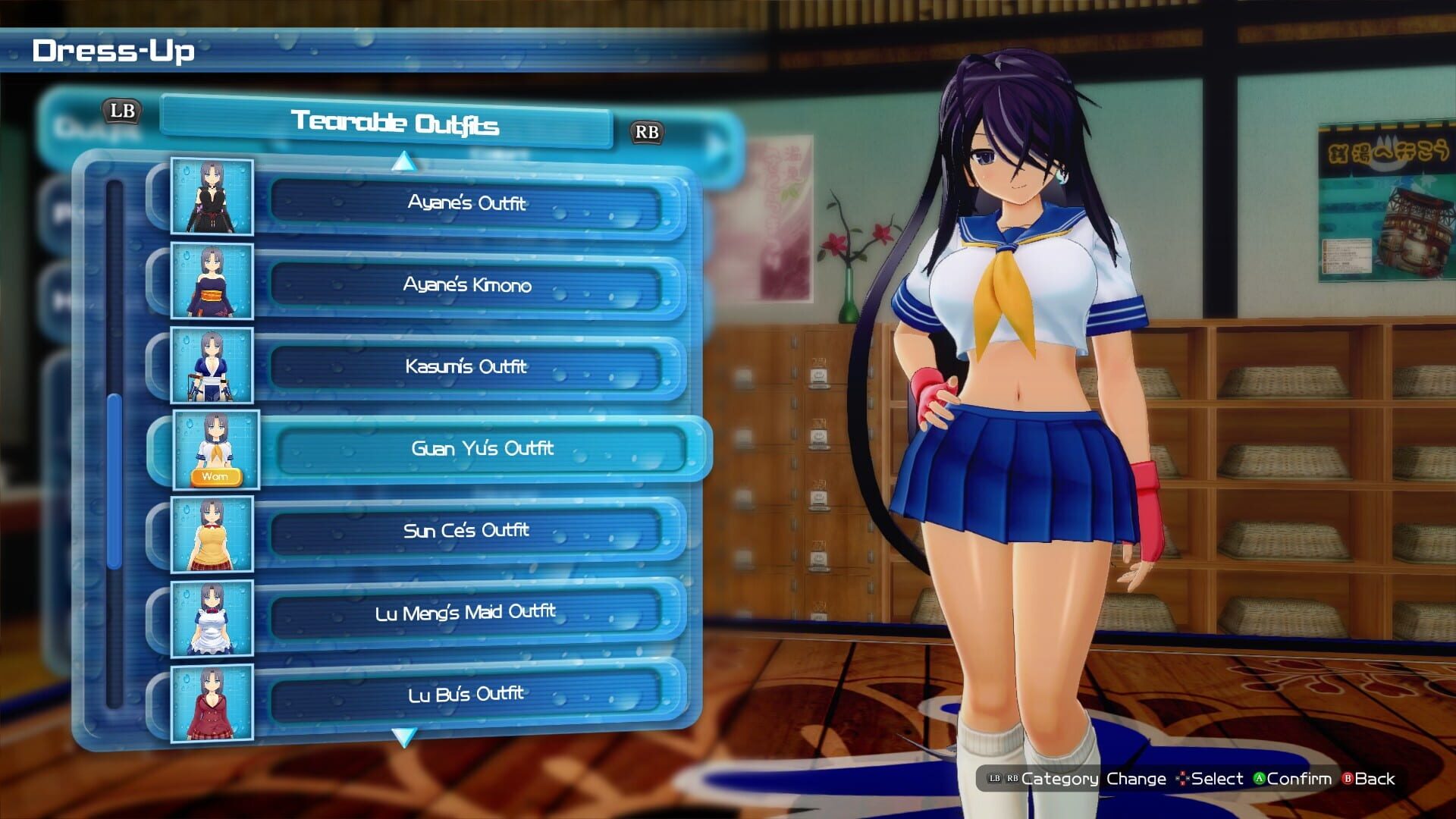 Screenshot for Senran Kagura: Peach Beach Splash - Ikki Tousen EE Collaboration Pack