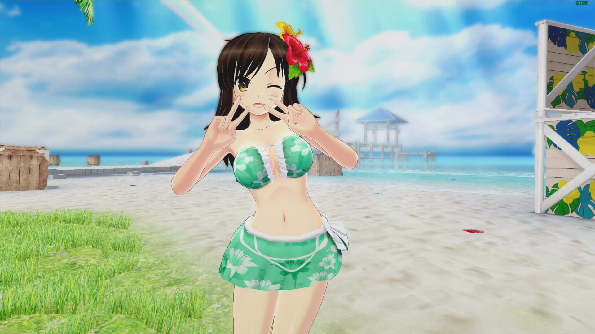 Screenshot for Senran Kagura: Peach Beach Splash - Awakened Character Pack