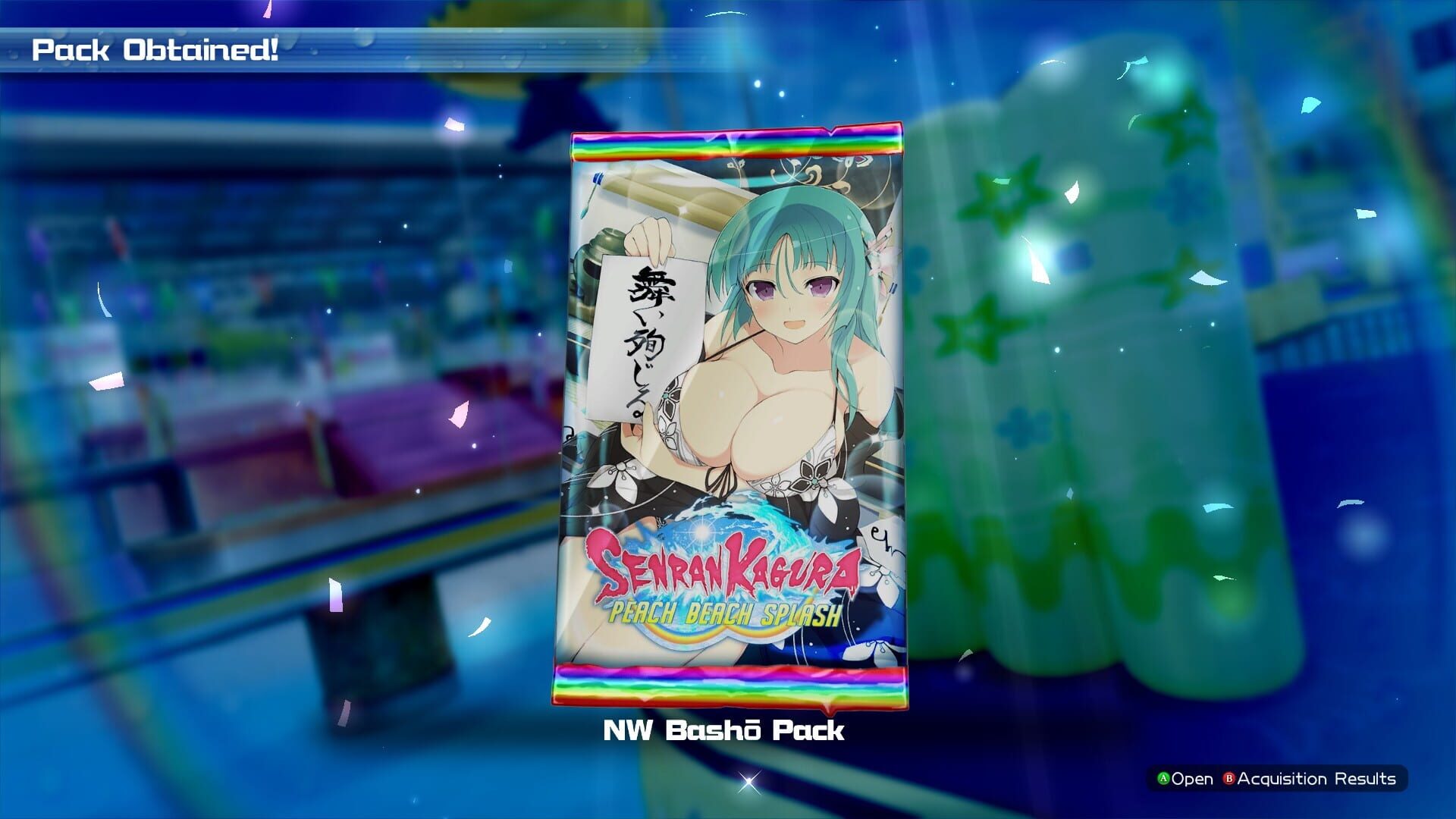 Screenshot for Senran Kagura: Peach Beach Splash - Basho Character Pack