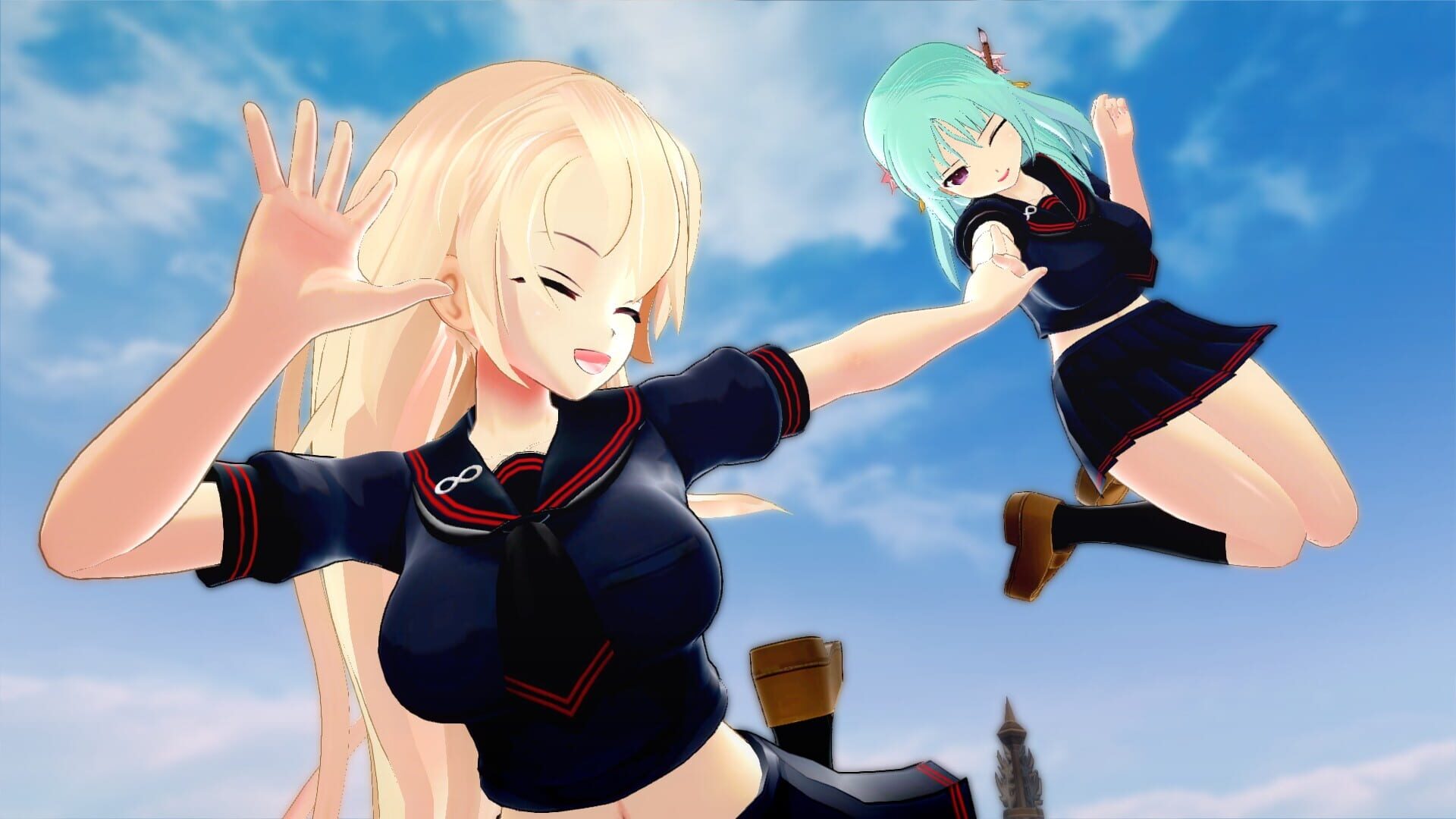 Screenshot for Senran Kagura: Peach Beach Splash - Basho Character Pack