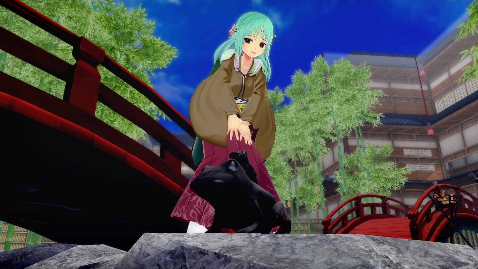 Screenshot for Senran Kagura: Peach Beach Splash - Basho Character Pack