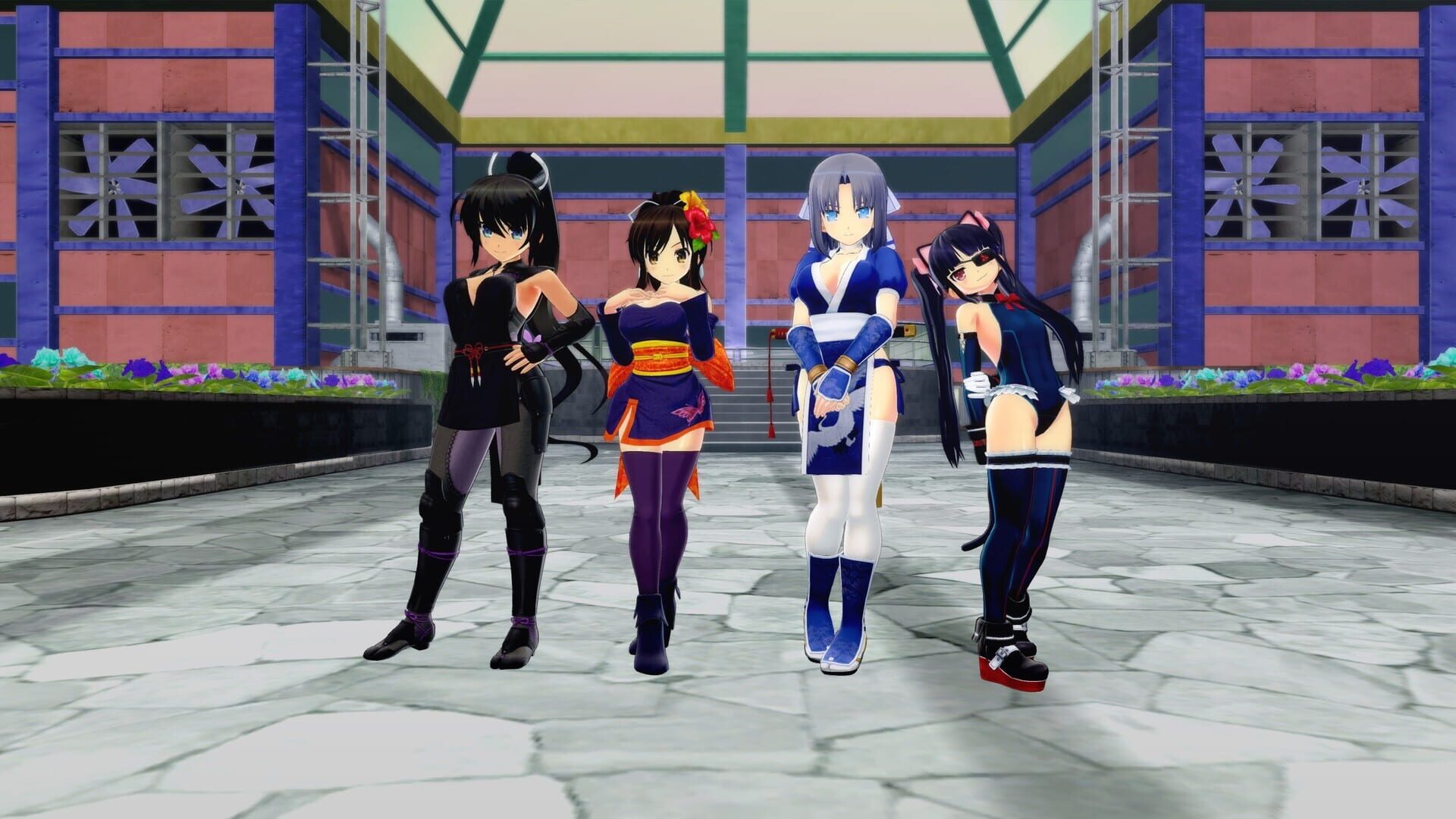 Screenshot for Senran Kagura: Peach Beach Splash - DOAX3 Collaboration Pack