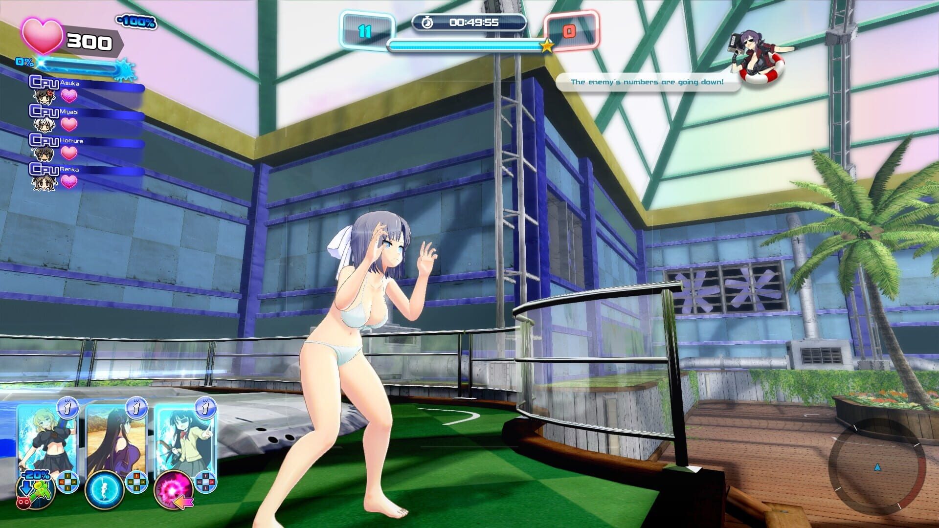 Screenshot for Senran Kagura: Peach Beach Splash - Taunt Pack