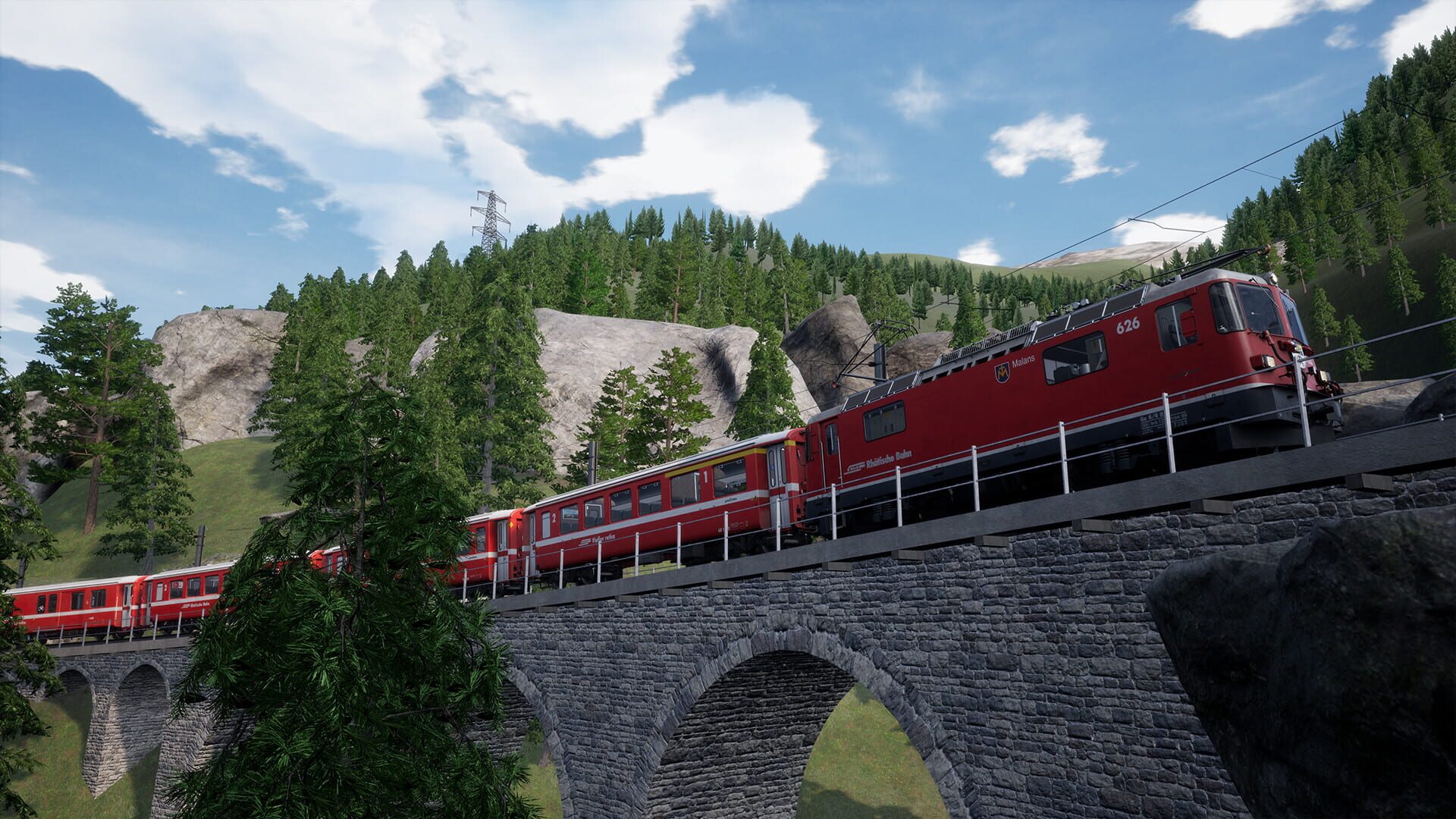 Screenshot for Train Sim World 2: Arosalinie: Chur - Arosa Route Add-On