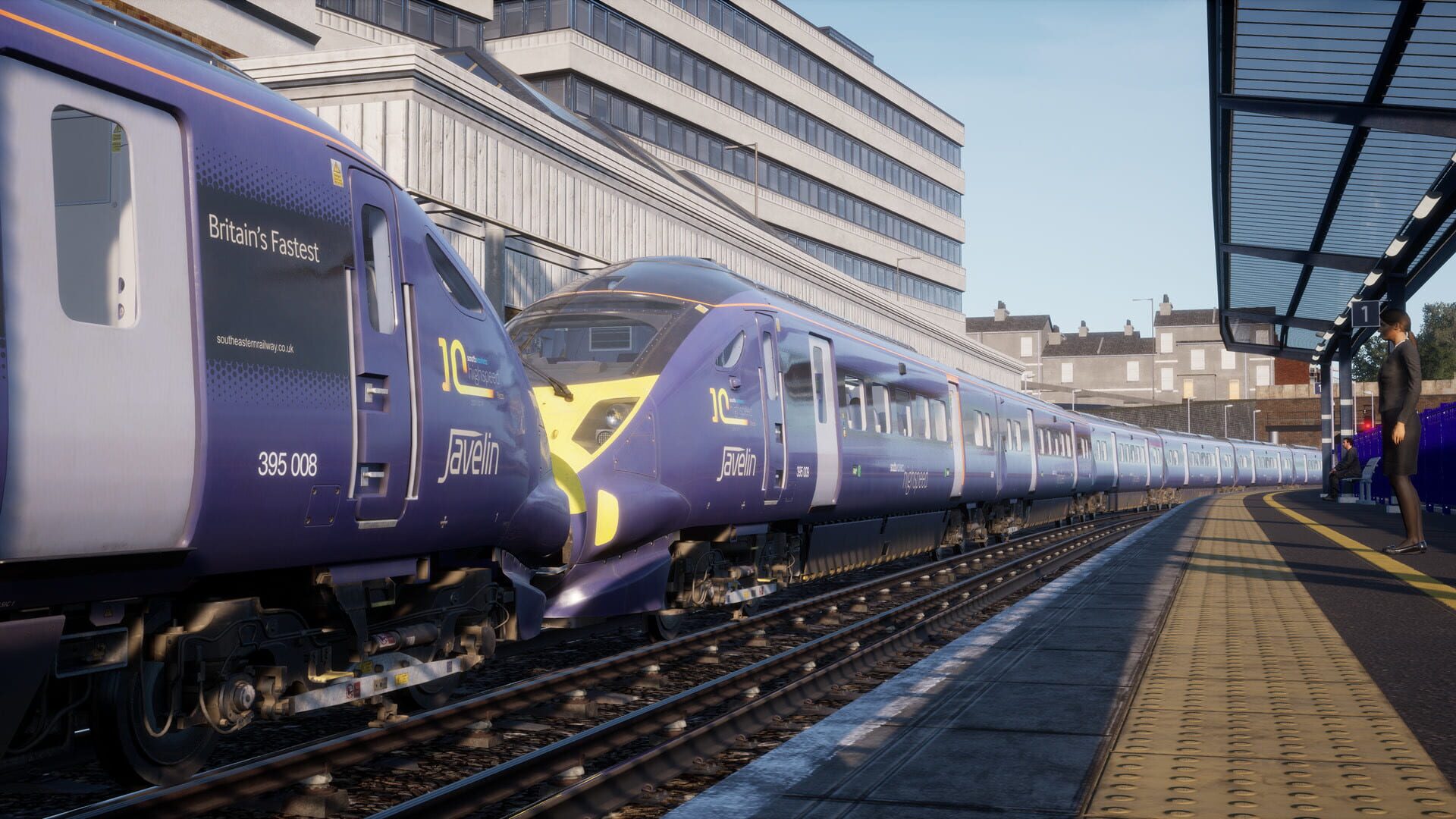 Screenshot for Train Sim World 2: Southeastern High Speed: London St Pancras - Faversham Route Add-On
