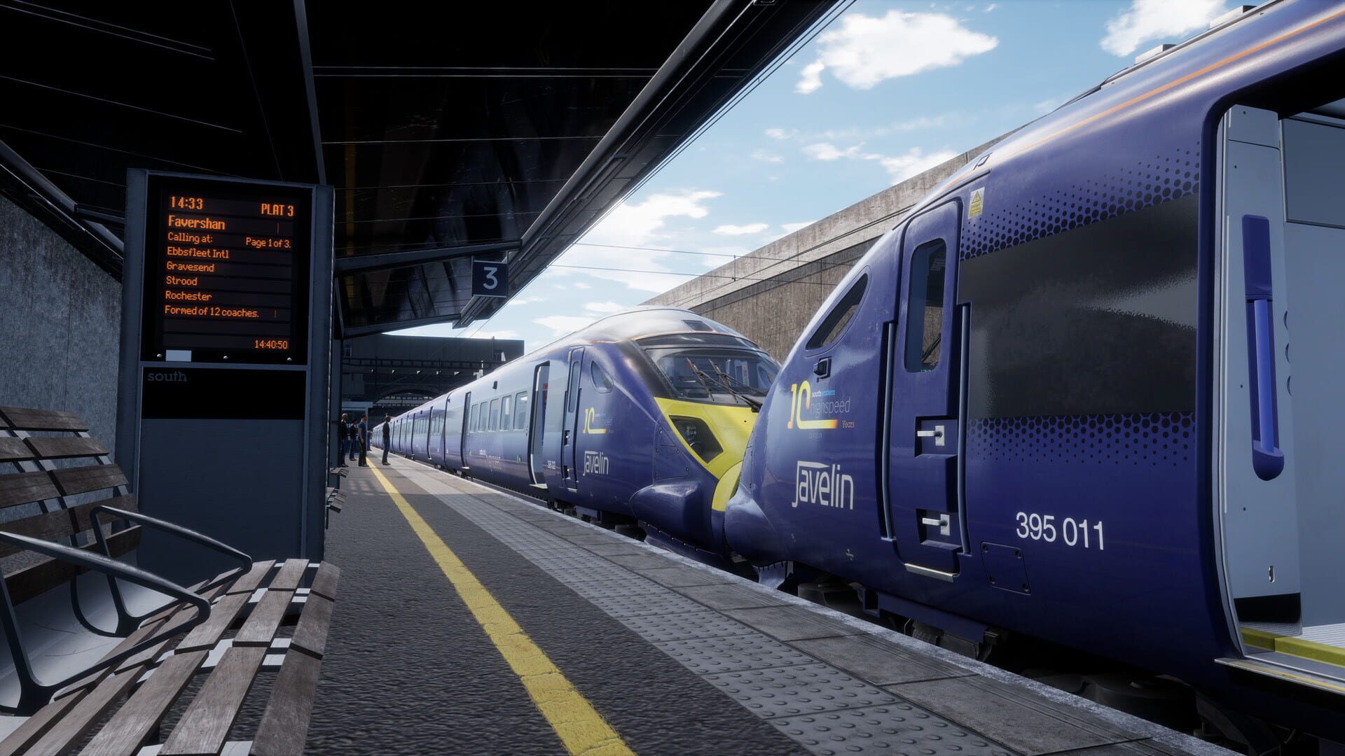Screenshot for Train Sim World 2: Southeastern High Speed: London St Pancras - Faversham Route Add-On