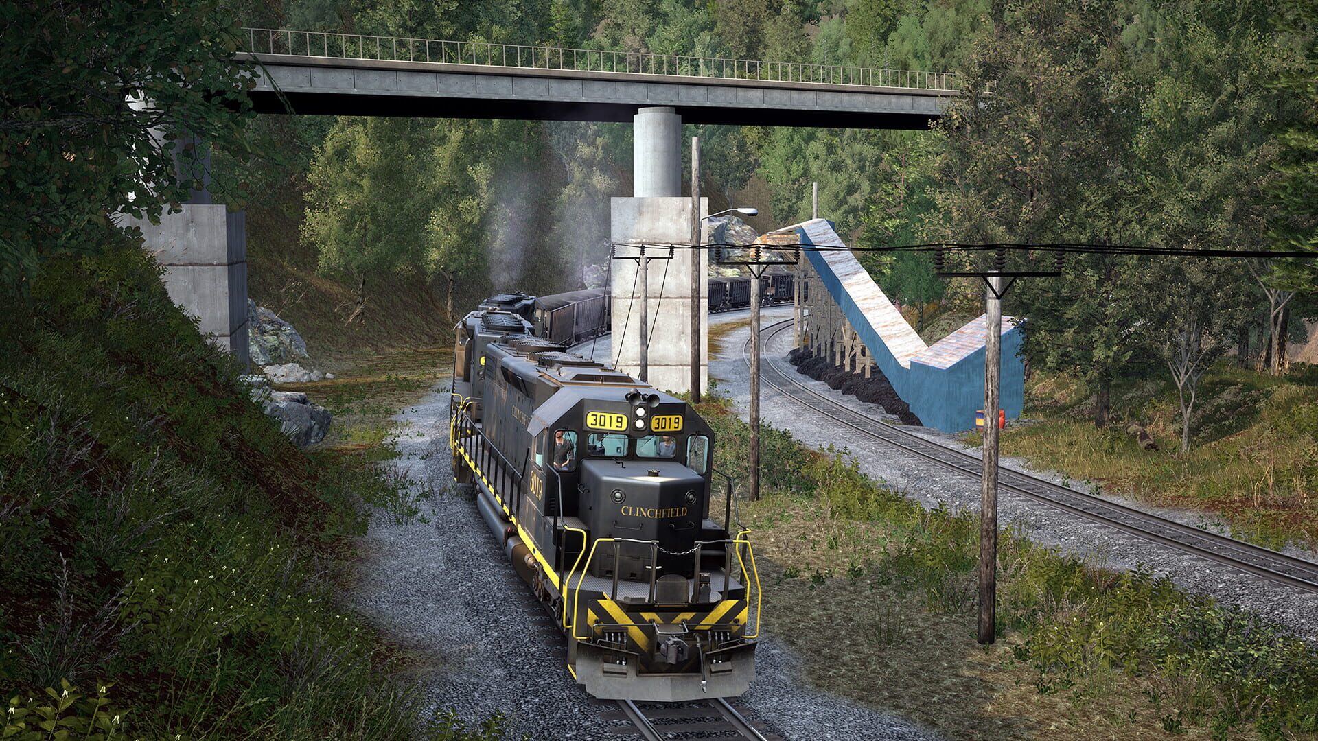 Screenshot for Train Sim World 2: Clinchfield Railroad: Elkhorn - Dante Route Add-On