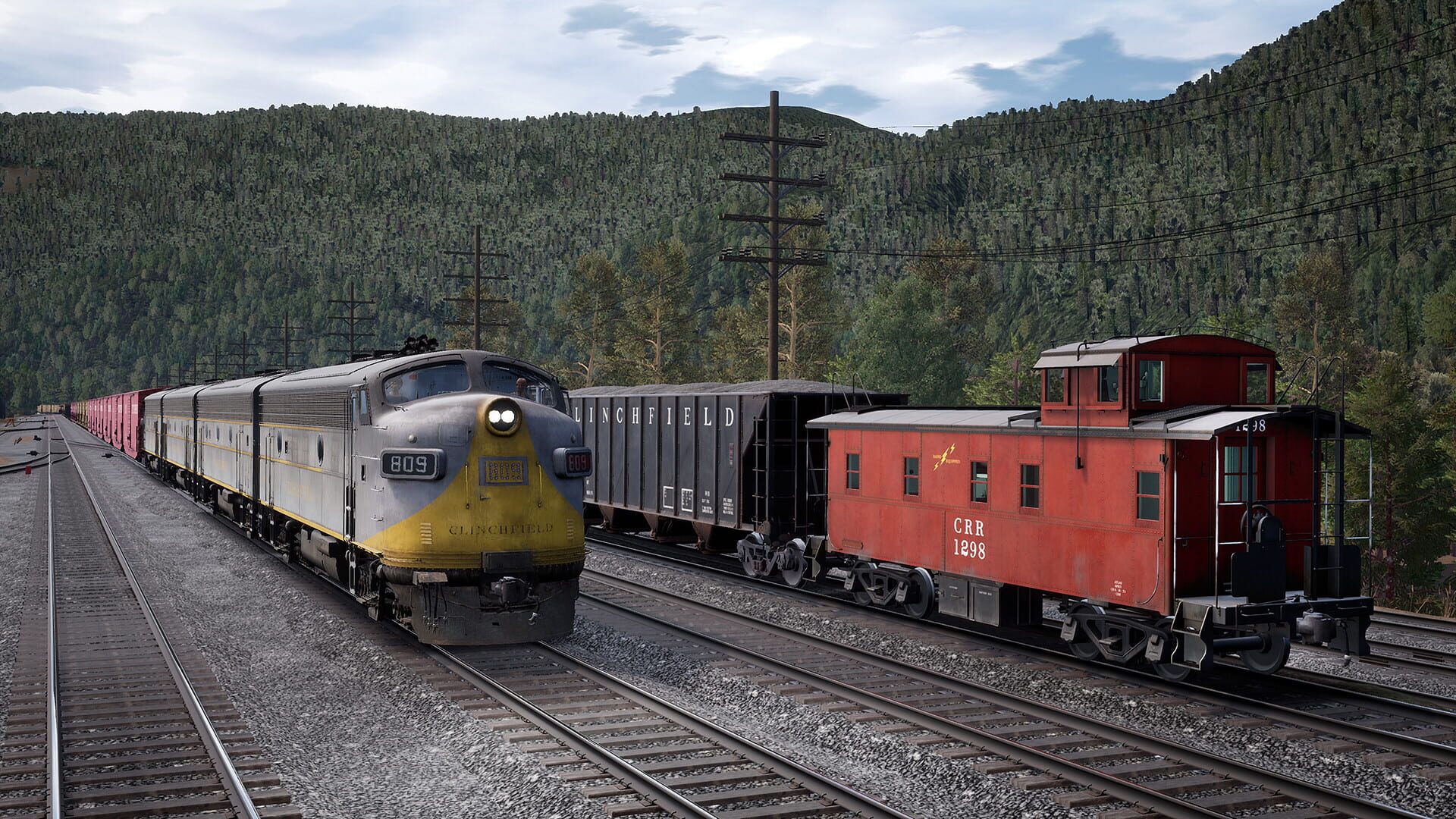 Screenshot for Train Sim World 2: Clinchfield Railroad: Elkhorn - Dante Route Add-On