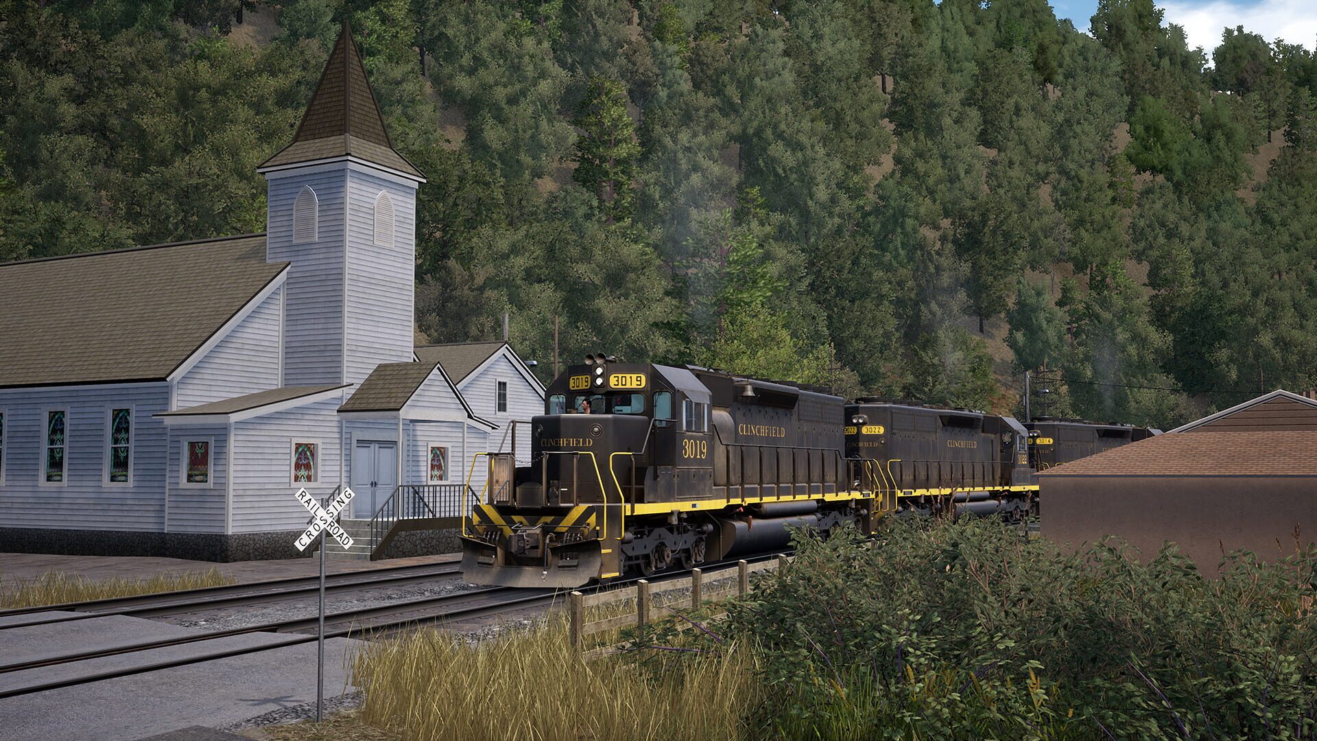 Screenshot for Train Sim World 2: Clinchfield Railroad: Elkhorn - Dante Route Add-On