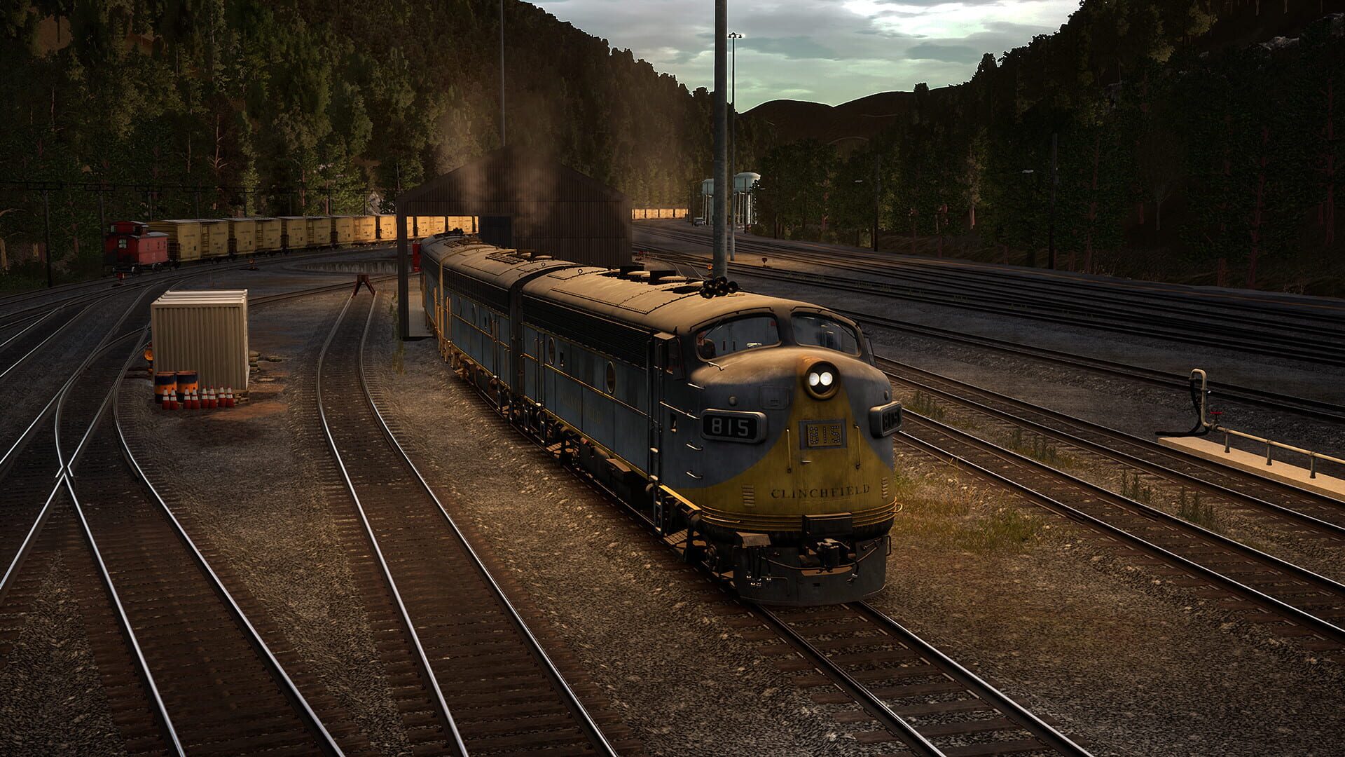 Screenshot for Train Sim World 2: Clinchfield Railroad: Elkhorn - Dante Route Add-On