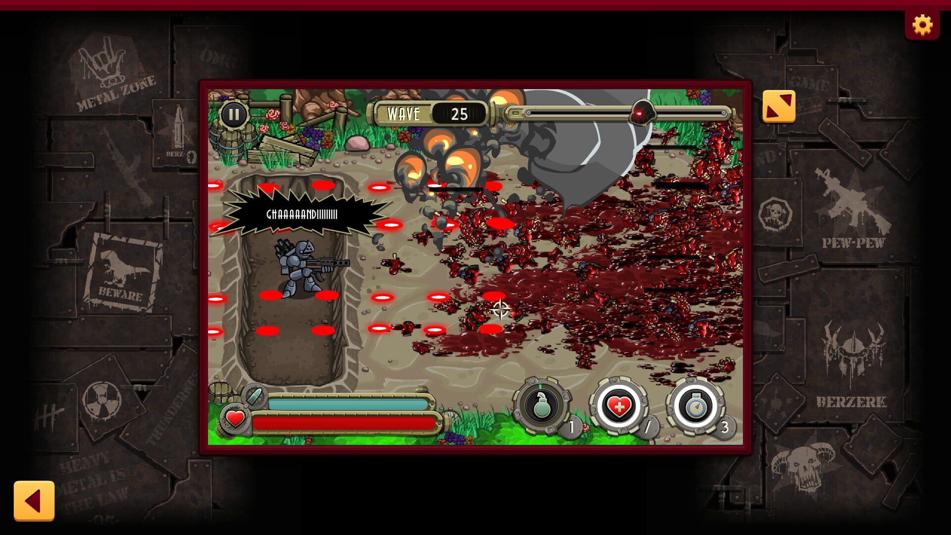 Screenshot for Berzerk Flashback