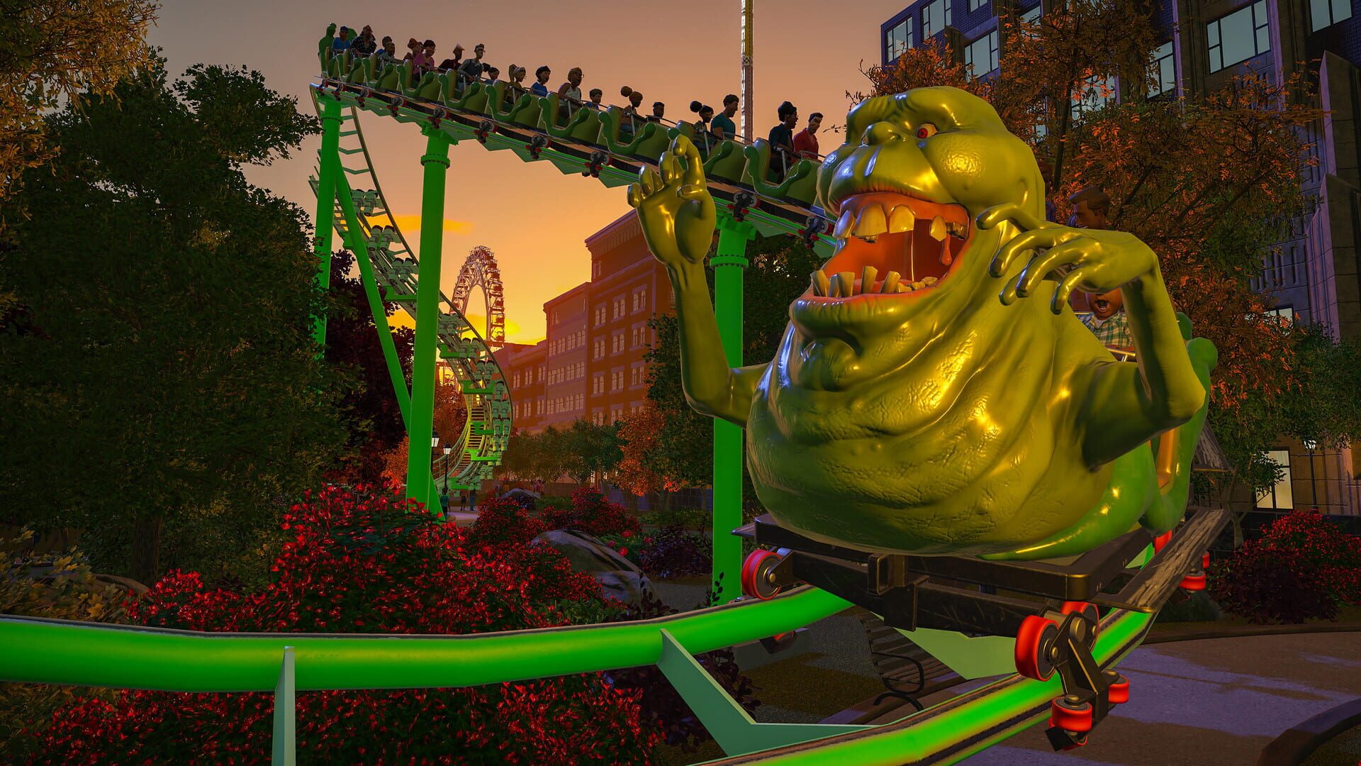 Screenshot for Planet Coaster: Ghostbusters