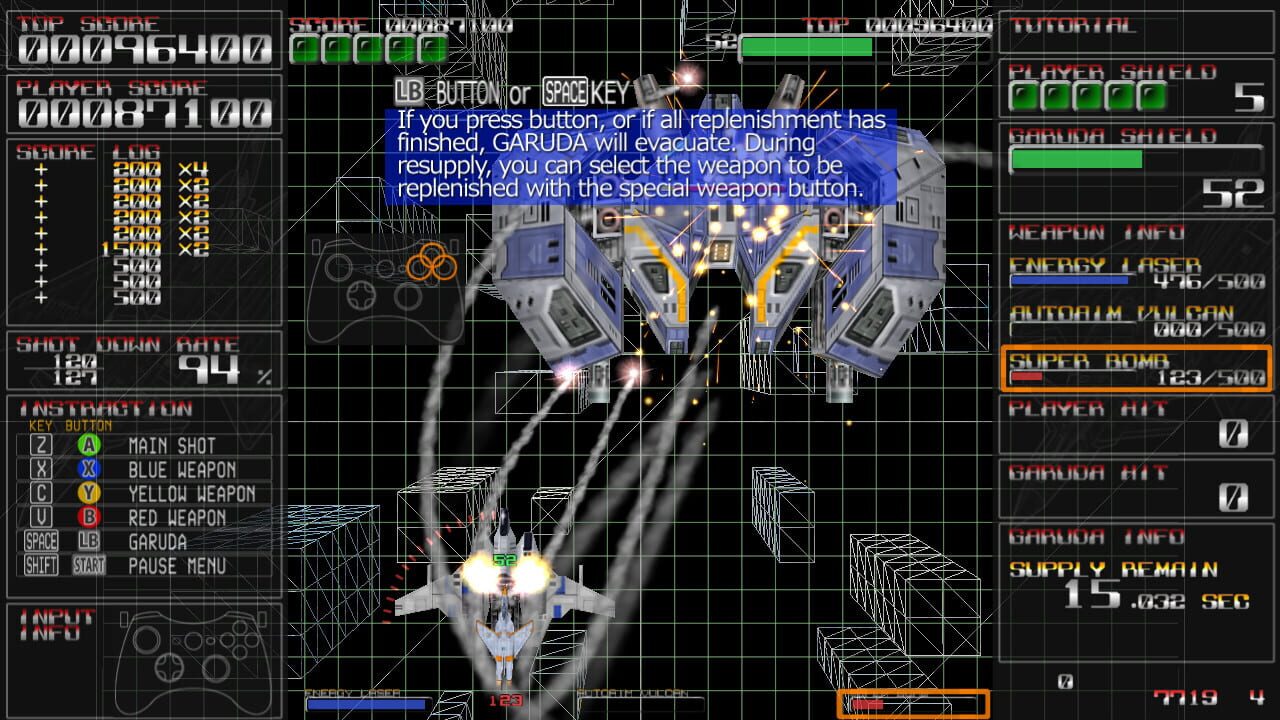 Screenshot for Blue Sabers: Early Mission