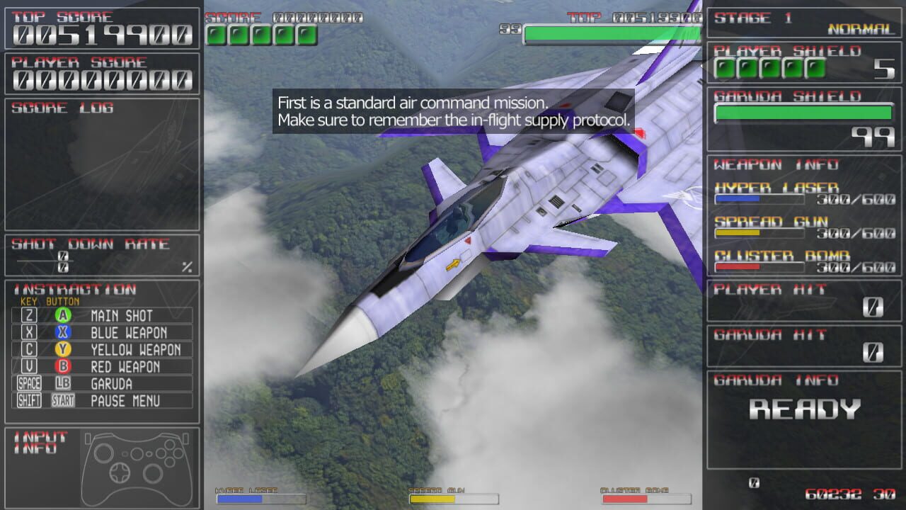 Screenshot for Blue Sabers: Early Mission