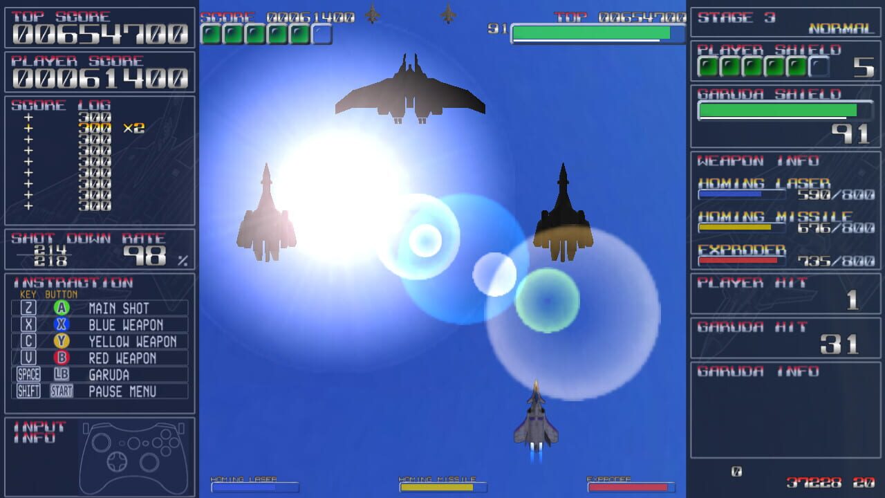 Screenshot for Blue Sabers: Early Mission