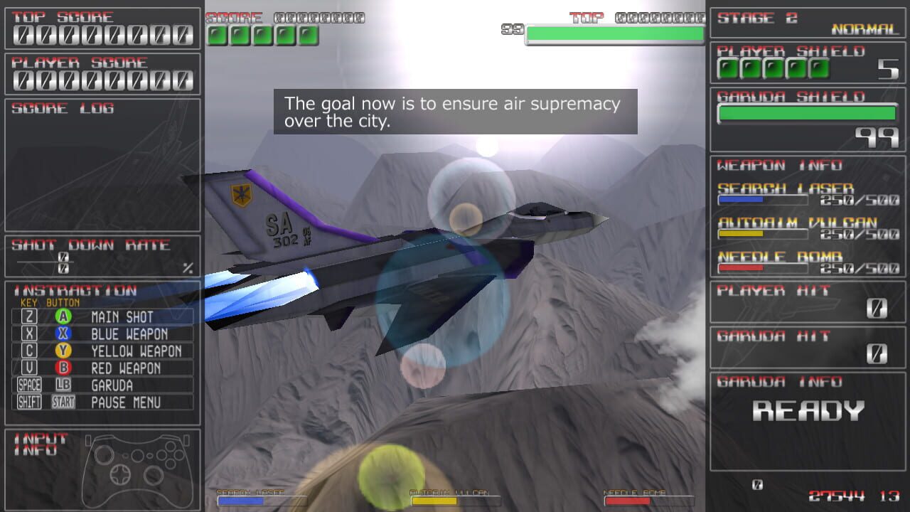 Screenshot for Blue Sabers: Early Mission