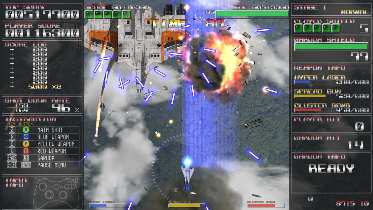 Screenshot for Blue Sabers: Early Mission