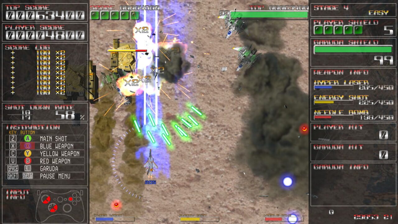 Screenshot for Blue Sabers: Early Mission