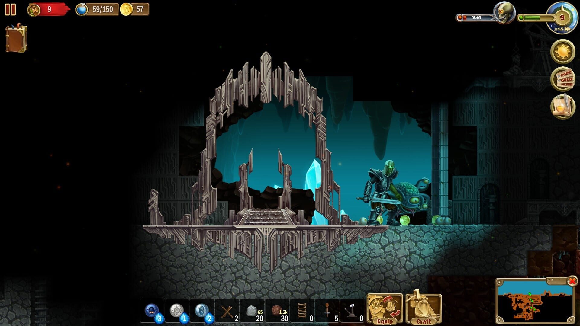 Screenshot for Craft the World: Dig with Friends
