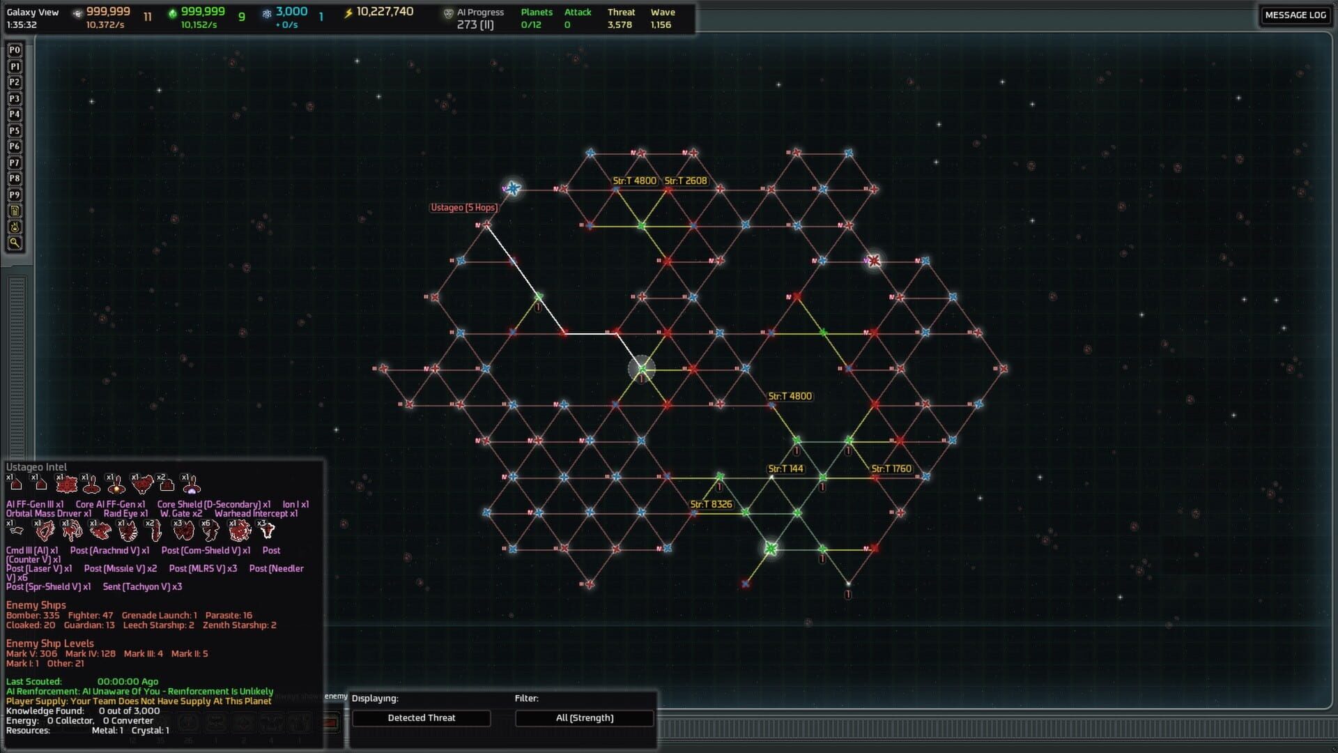Screenshot for AI War: Vengeance of the Machine