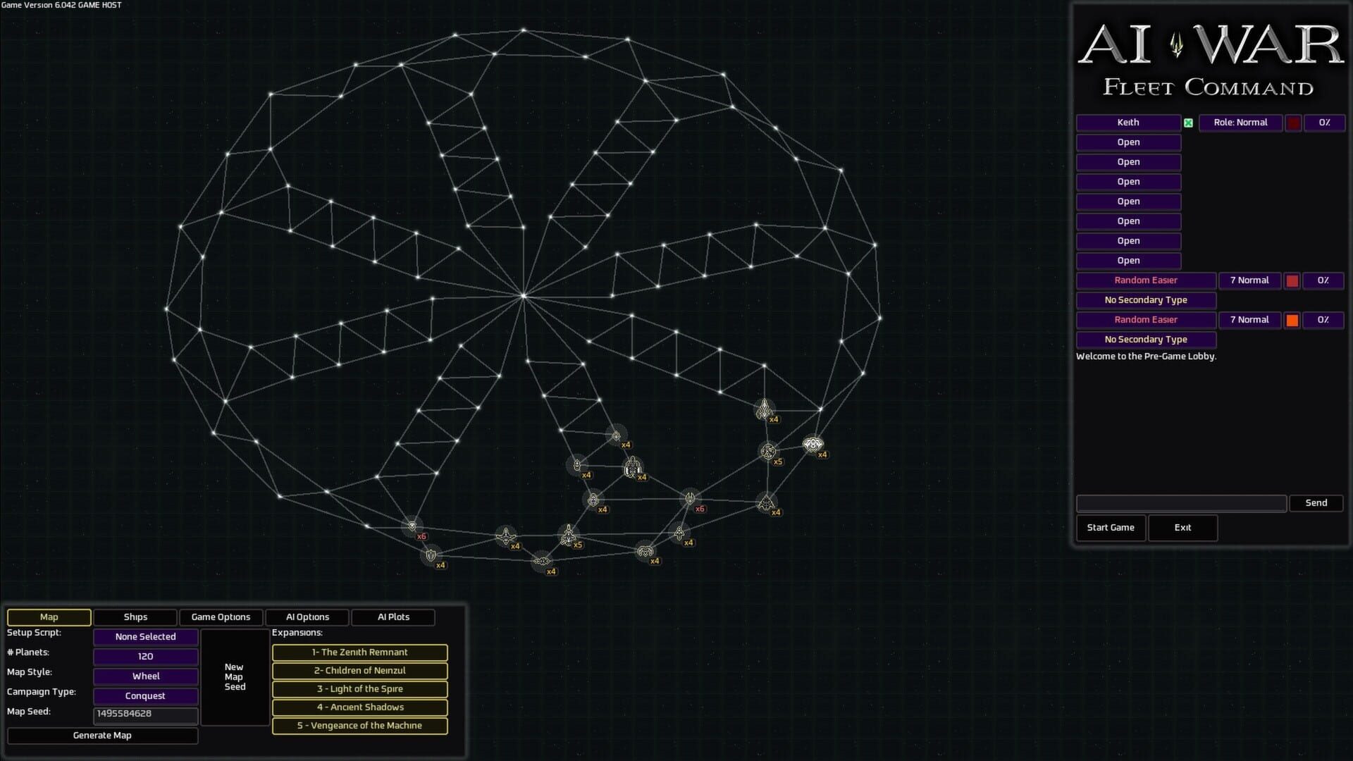 Screenshot for AI War: Vengeance of the Machine