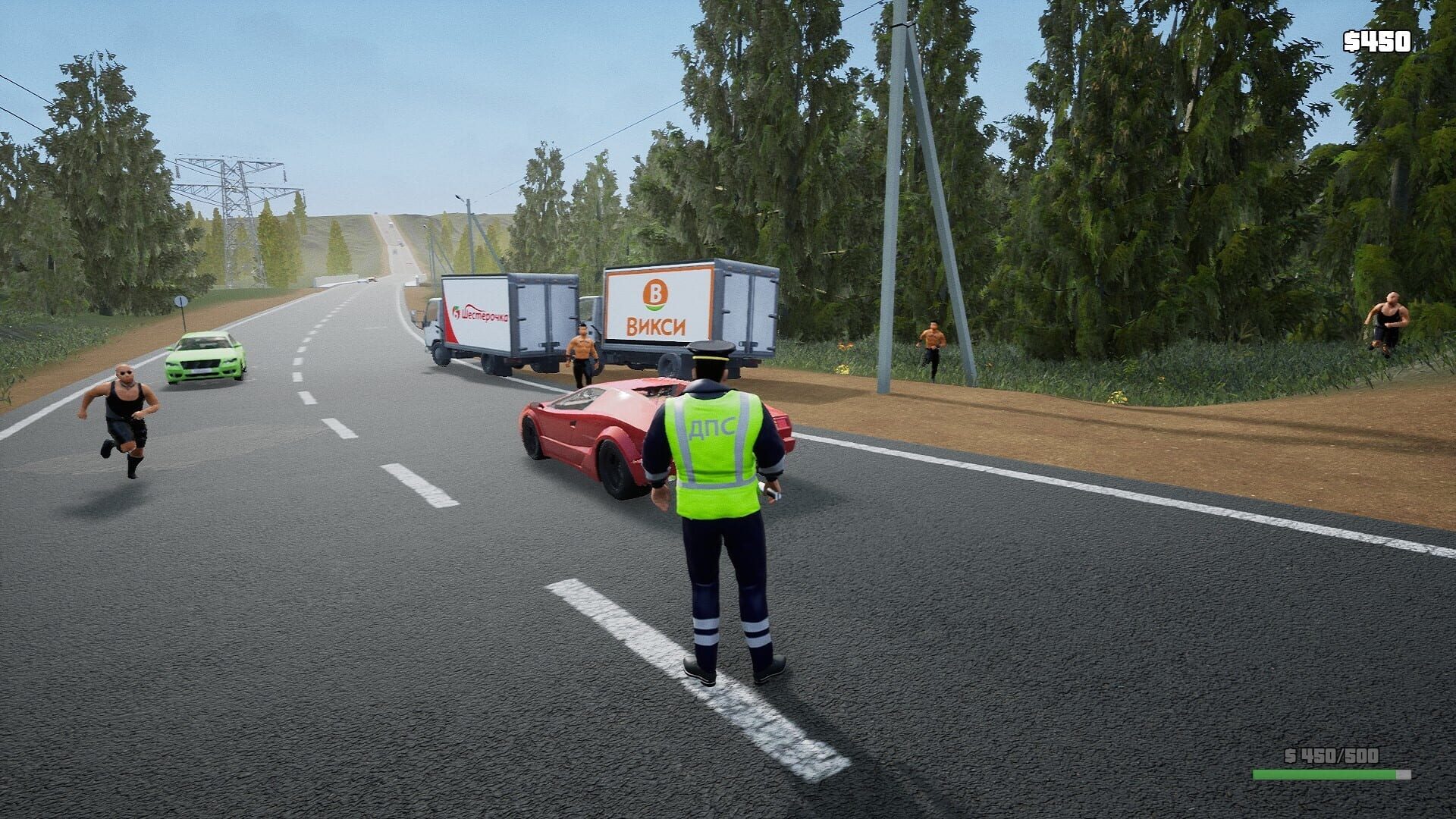 Screenshot for GAI Stops Auto: Right Version Simulator