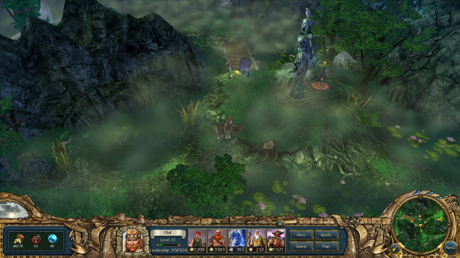 Screenshot for King's Bounty: Warriors of the North - Ice and Fire