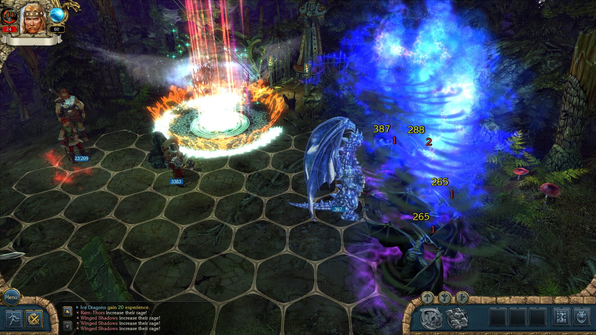 Screenshot for King's Bounty: Warriors of the North - Ice and Fire