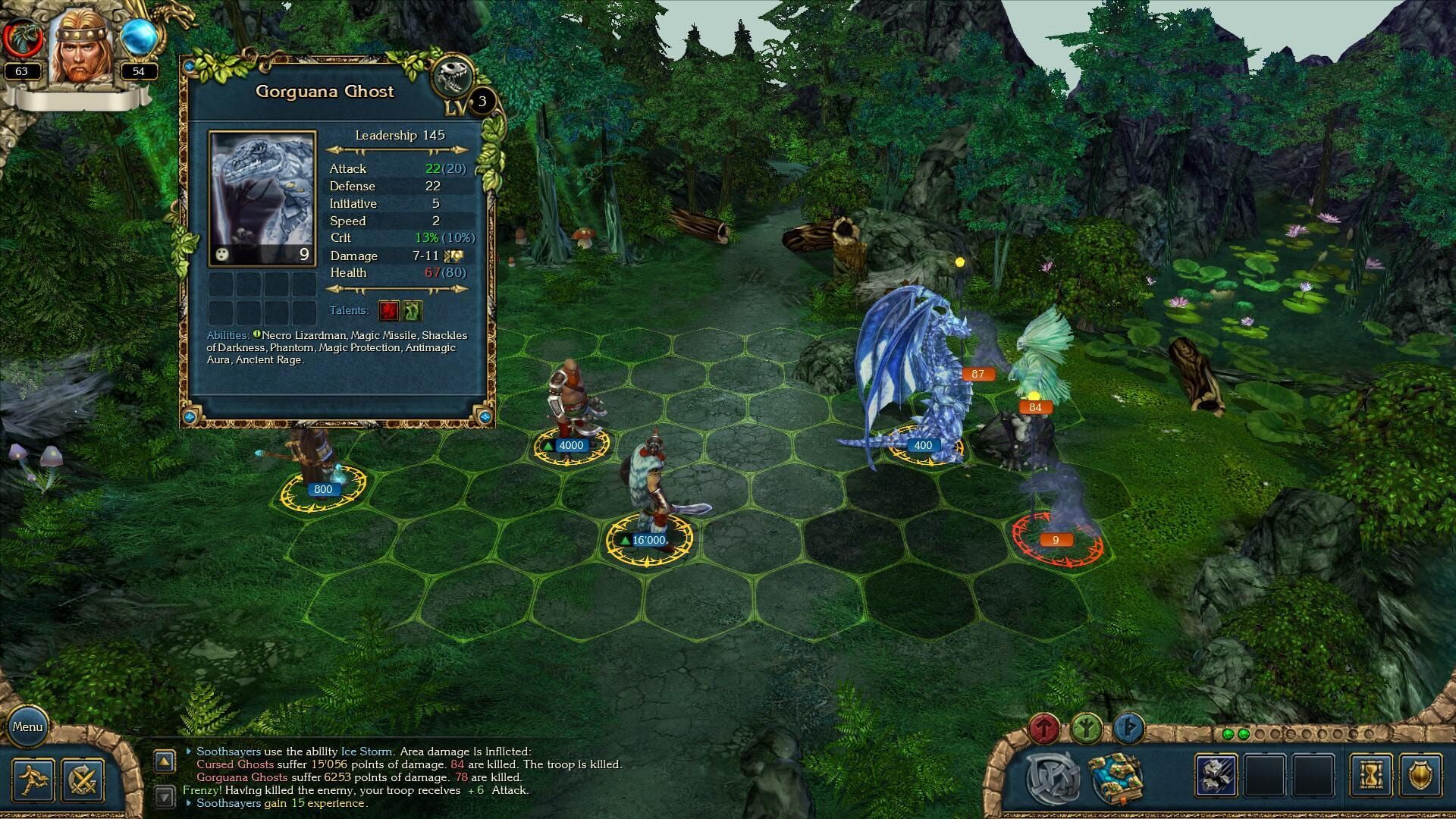 Screenshot for King's Bounty: Warriors of the North - Ice and Fire