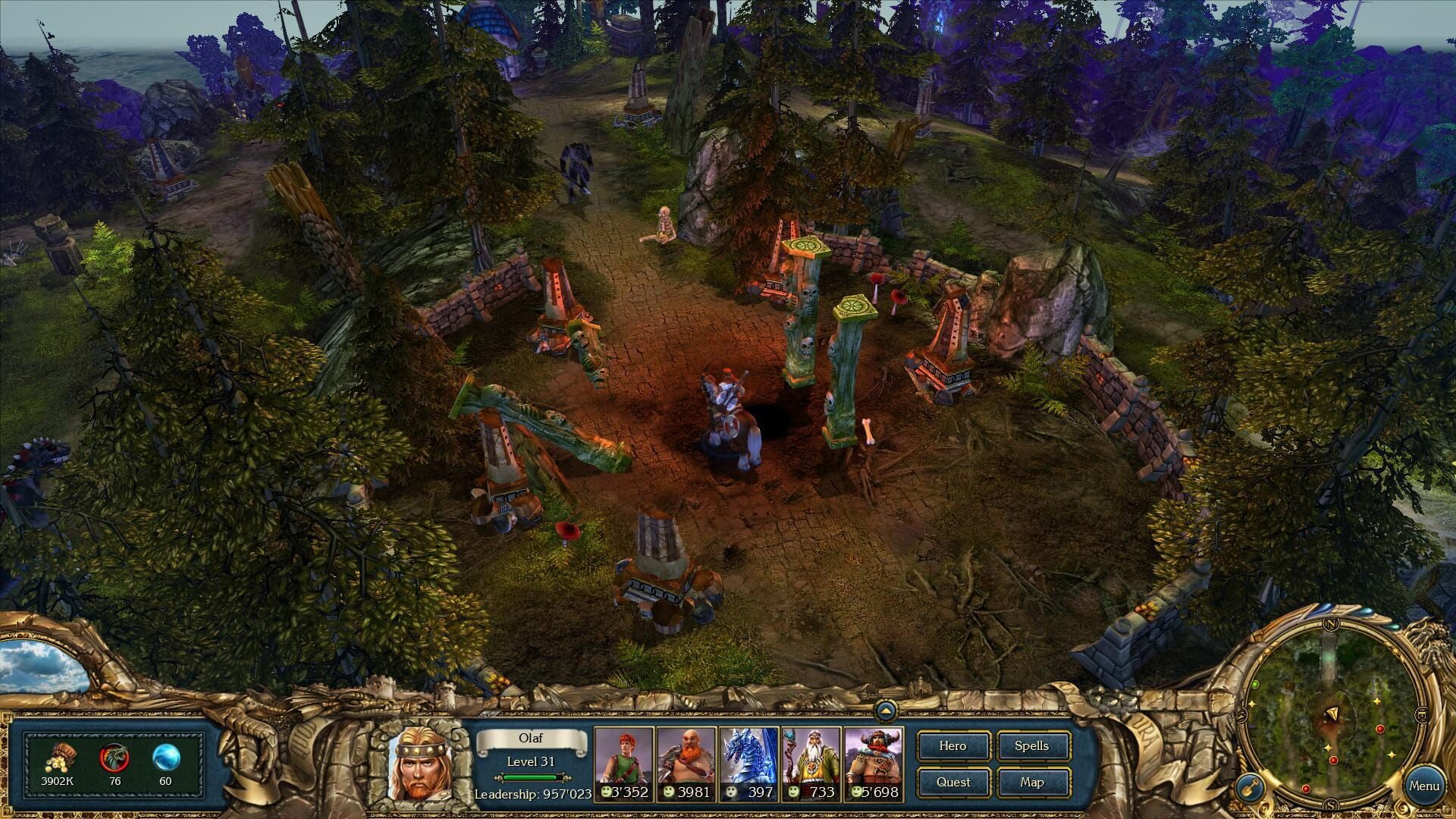 Screenshot for King's Bounty: Warriors of the North - Ice and Fire