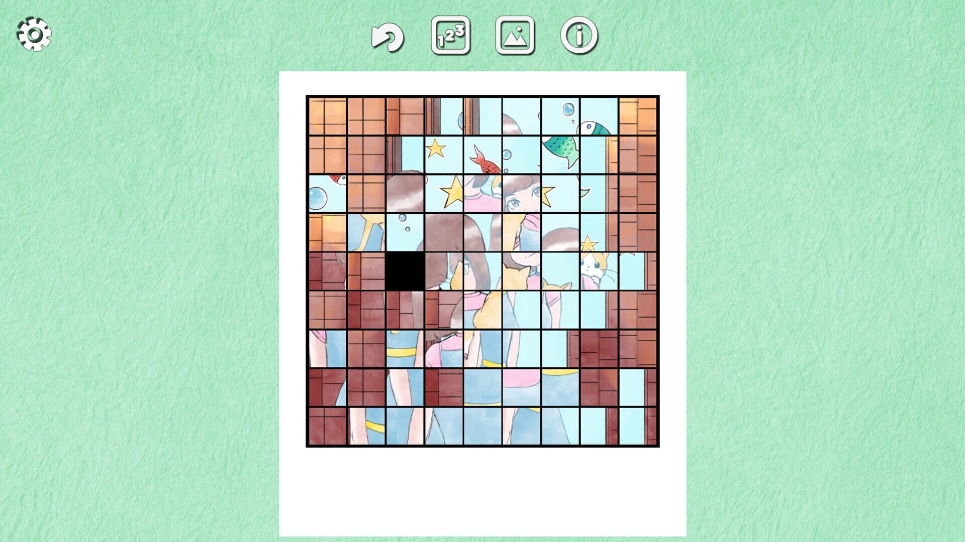 Screenshot for Slide Stories: Neko's Journey