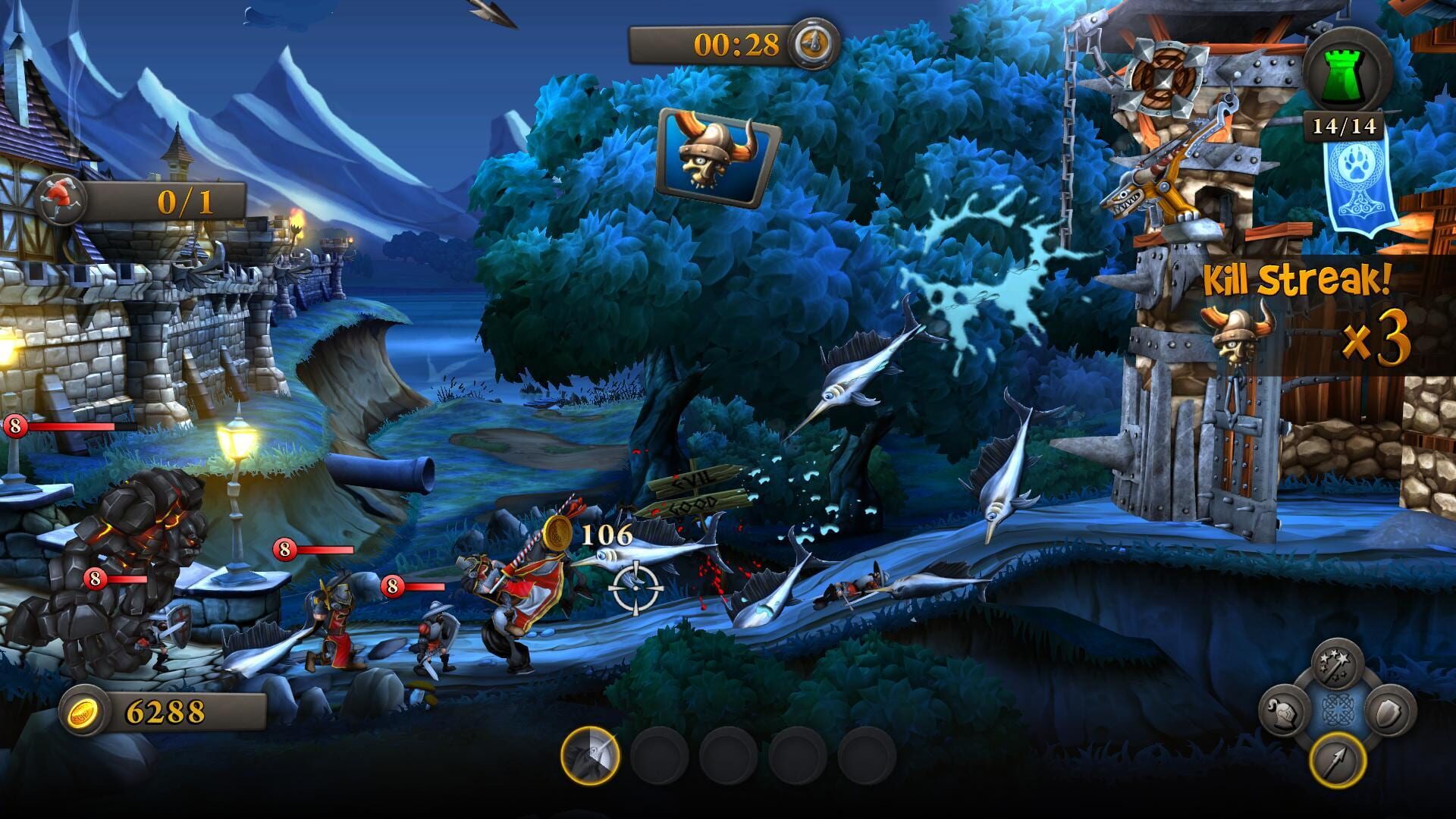 Screenshot for CastleStorm: The Warrior Queen