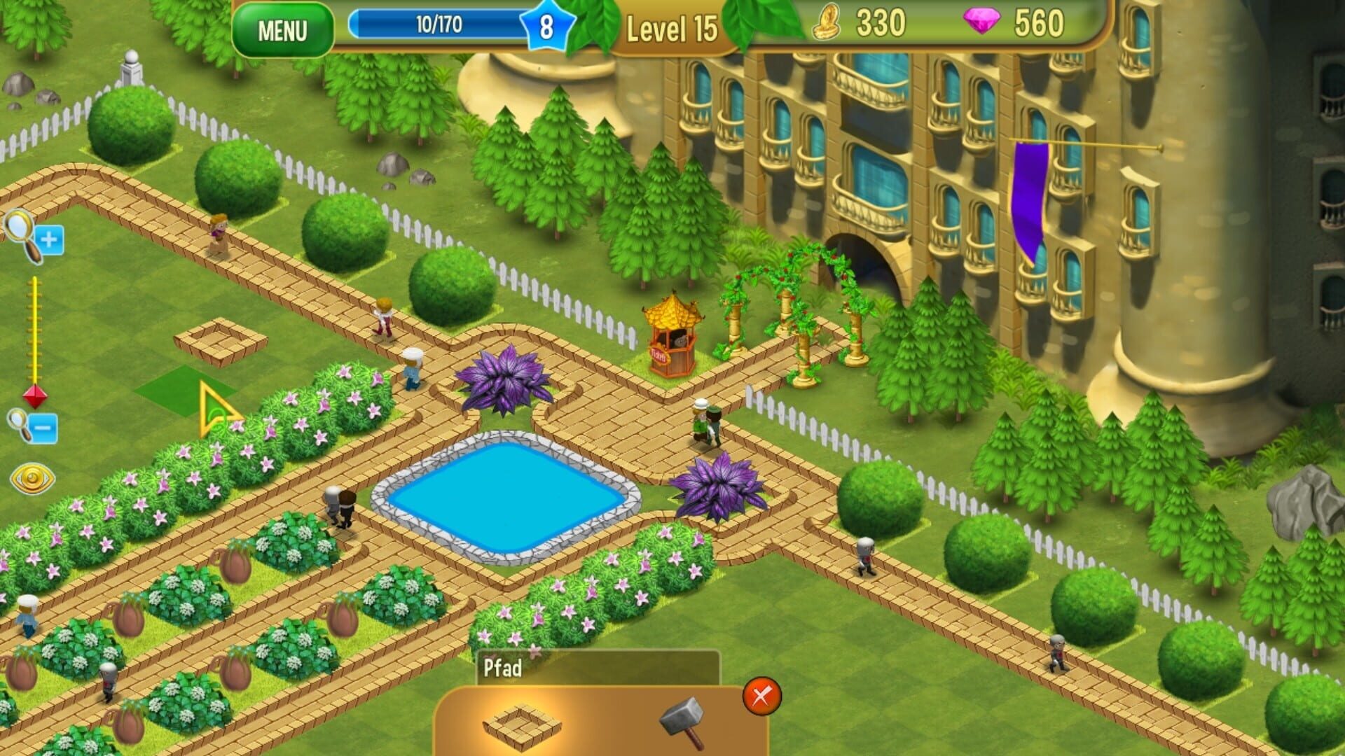 Screenshot for Queen's Garden 2