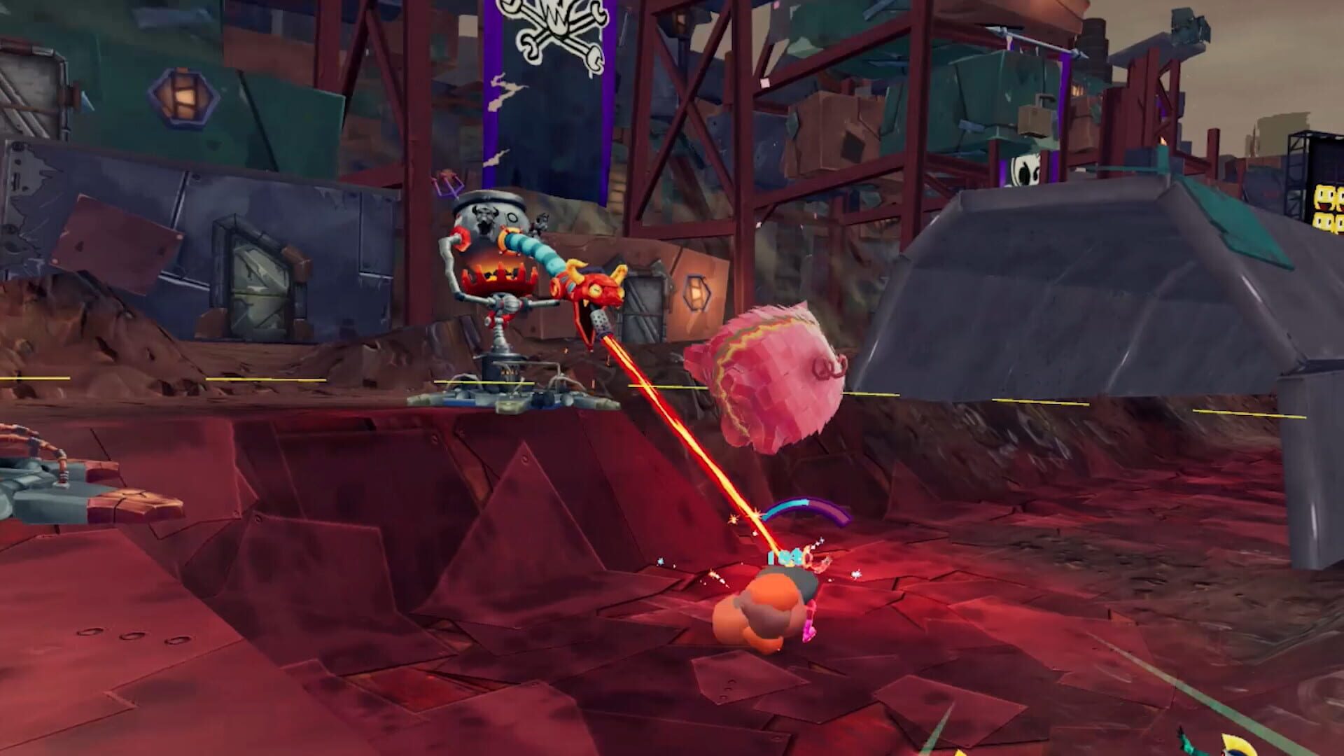 Screenshot for Captain ToonHead vs. The Punks from Outer Space