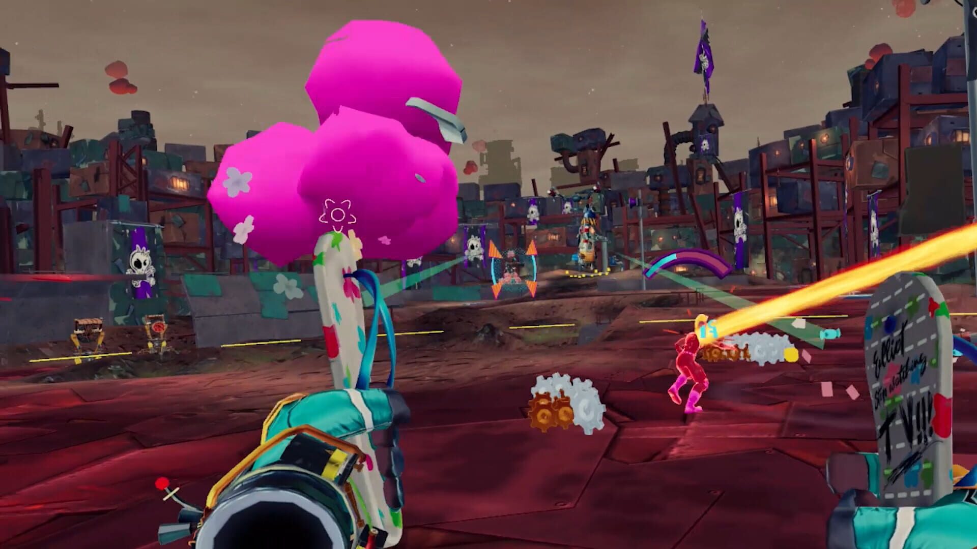 Screenshot for Captain ToonHead vs. The Punks from Outer Space