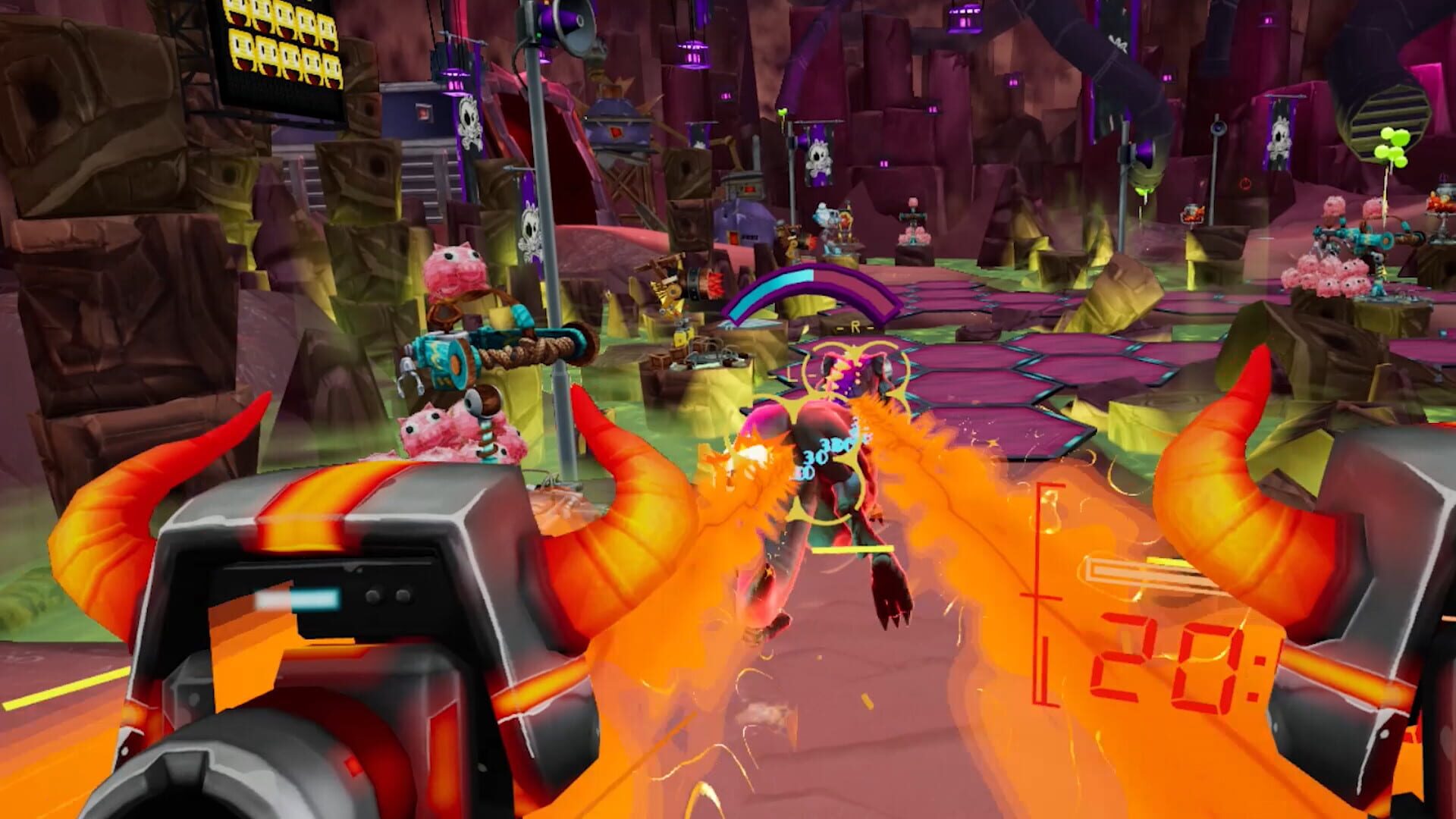 Screenshot for Captain ToonHead vs. The Punks from Outer Space