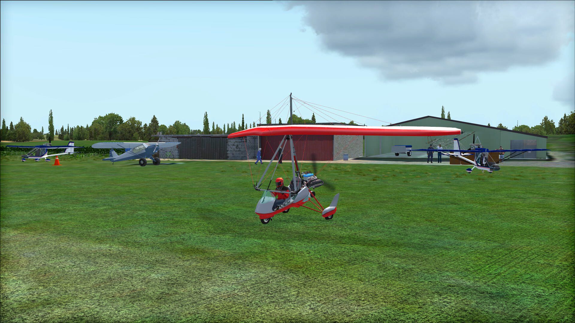 Screenshot for Microsoft Flight Simulator X: Steam Edition - Farm Strips Vol 2: Central and Southern England