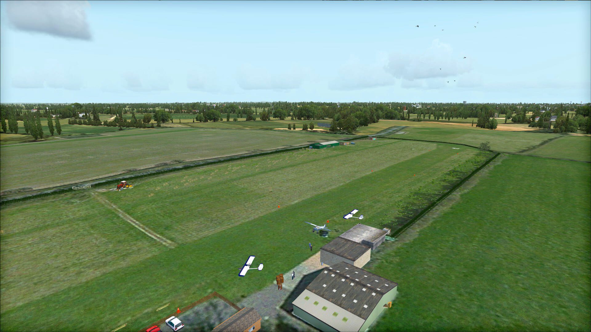 Screenshot for Microsoft Flight Simulator X: Steam Edition - Farm Strips Vol 2: Central and Southern England