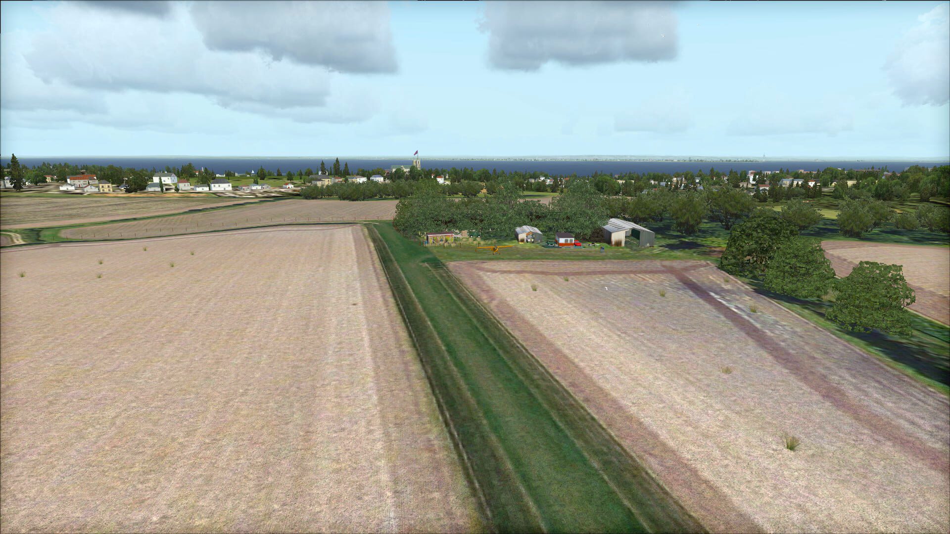 Screenshot for Microsoft Flight Simulator X: Steam Edition - Farm Strips Vol 2: Central and Southern England