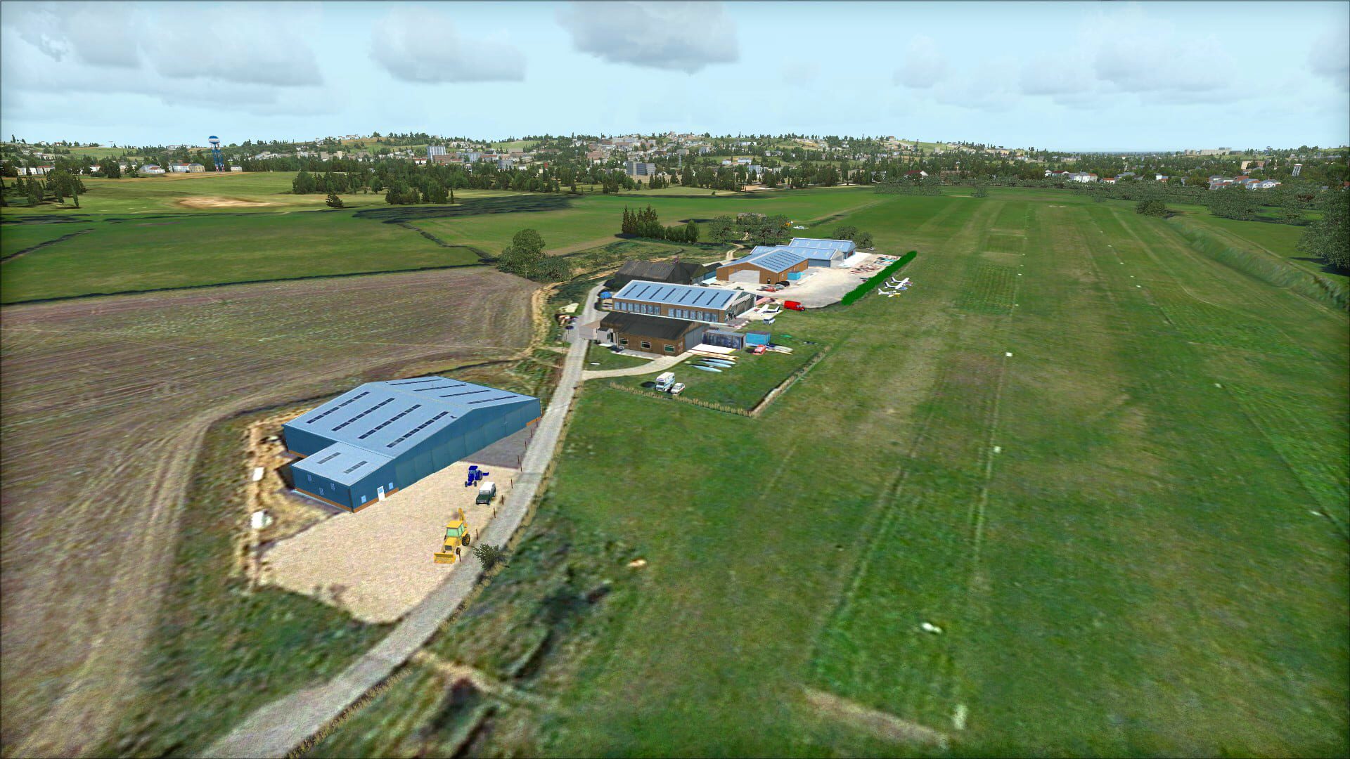 Screenshot for Microsoft Flight Simulator X: Steam Edition - Farm Strips Vol 2: Central and Southern England
