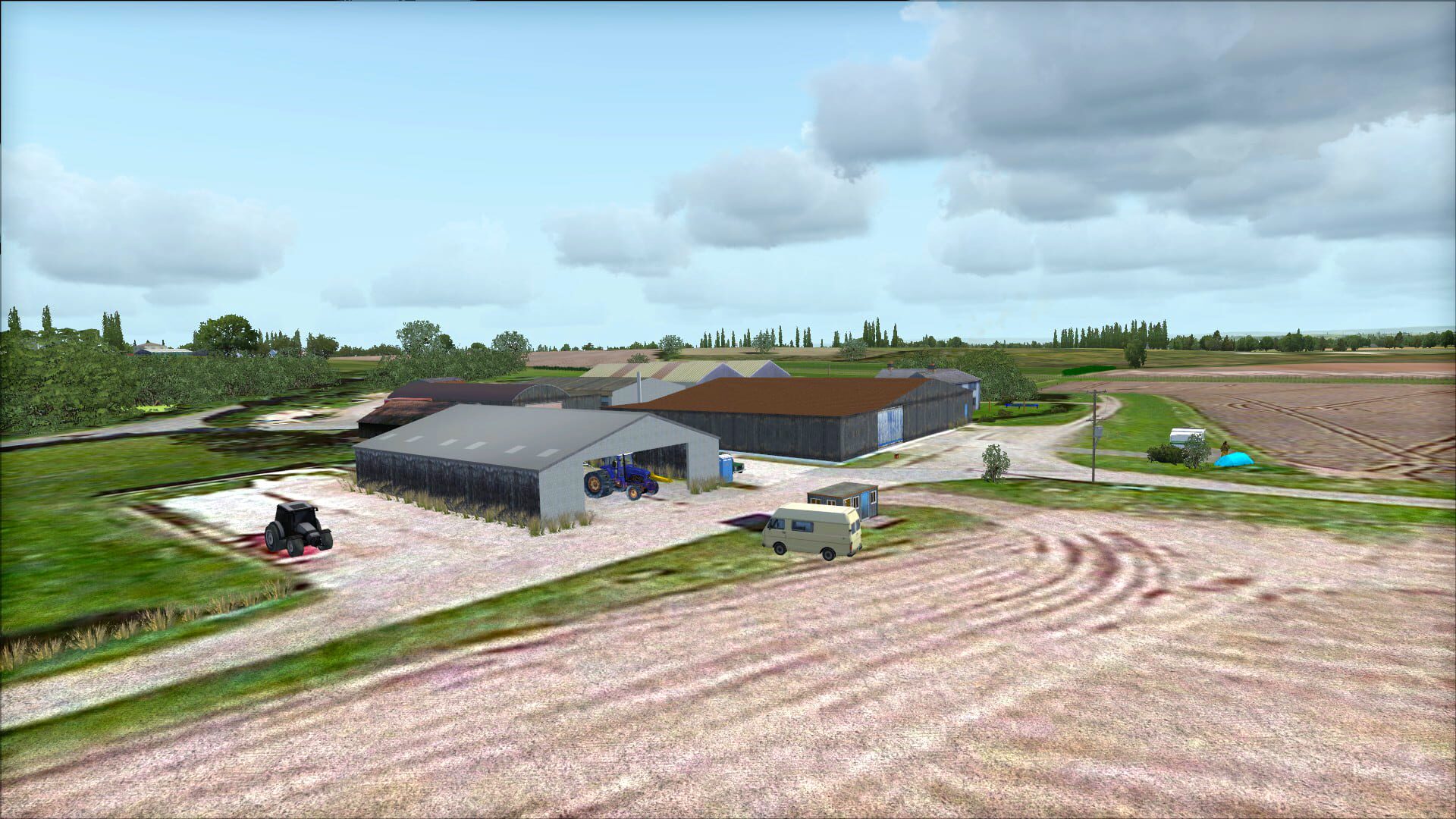Screenshot for Microsoft Flight Simulator X: Steam Edition - Farm Strips Vol 2: Central and Southern England
