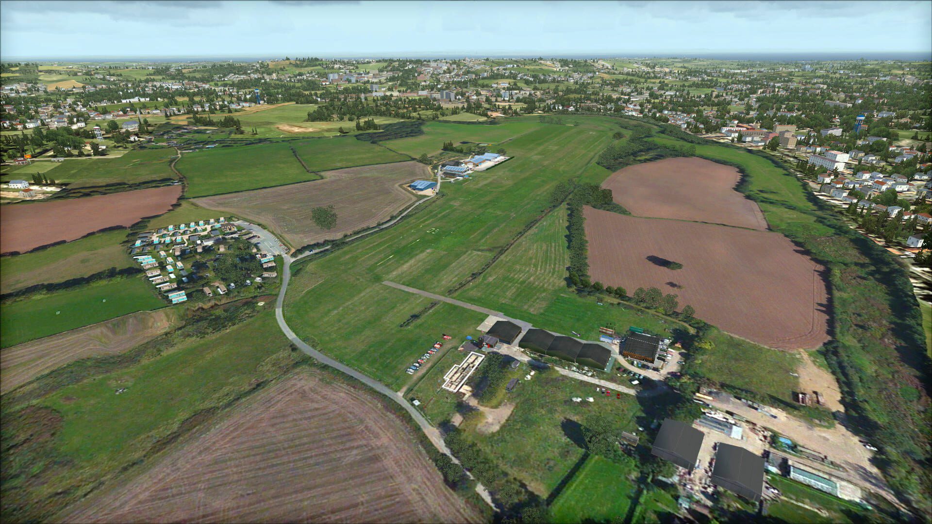 Screenshot for Microsoft Flight Simulator X: Steam Edition - Farm Strips Vol 2: Central and Southern England