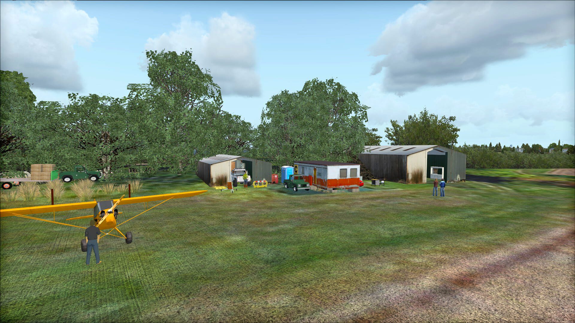 Screenshot for Microsoft Flight Simulator X: Steam Edition - Farm Strips Vol 2: Central and Southern England